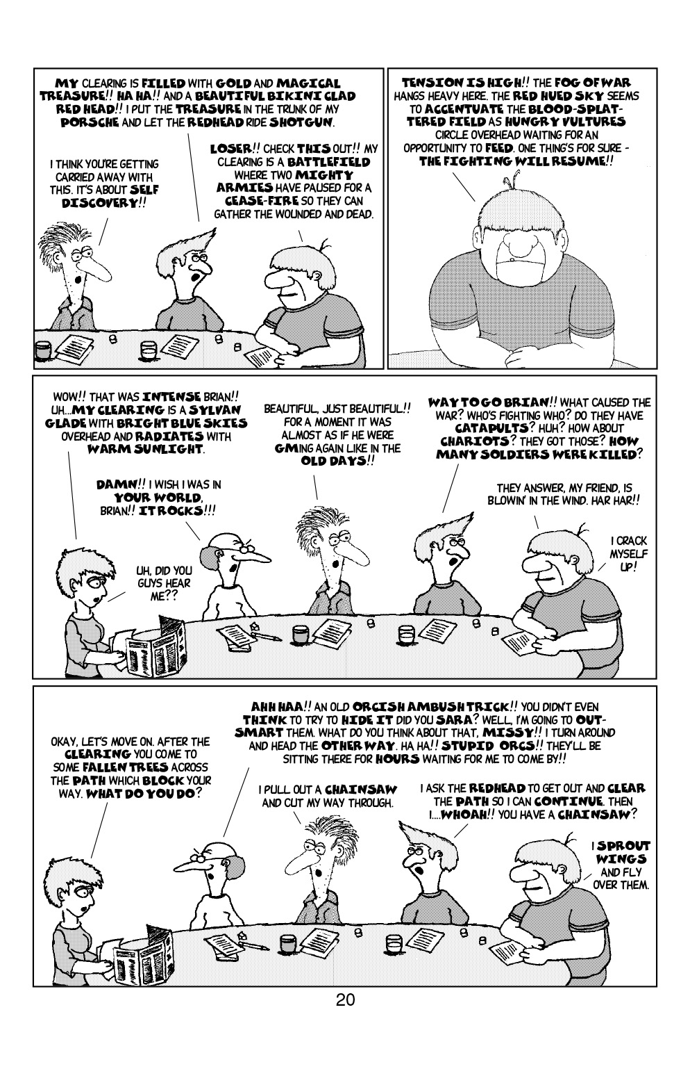 Read online Knights of the Dinner Table comic -  Issue #25 - 22