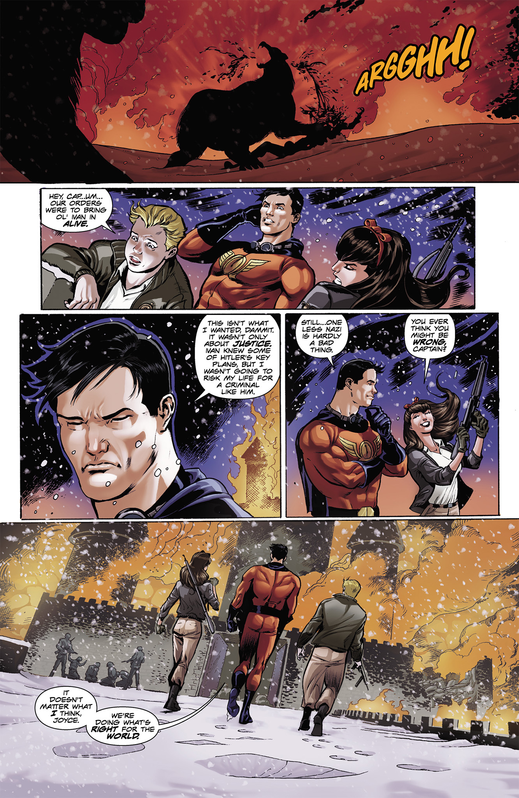 Read online Captain Midnight comic -  Issue #1 - 6