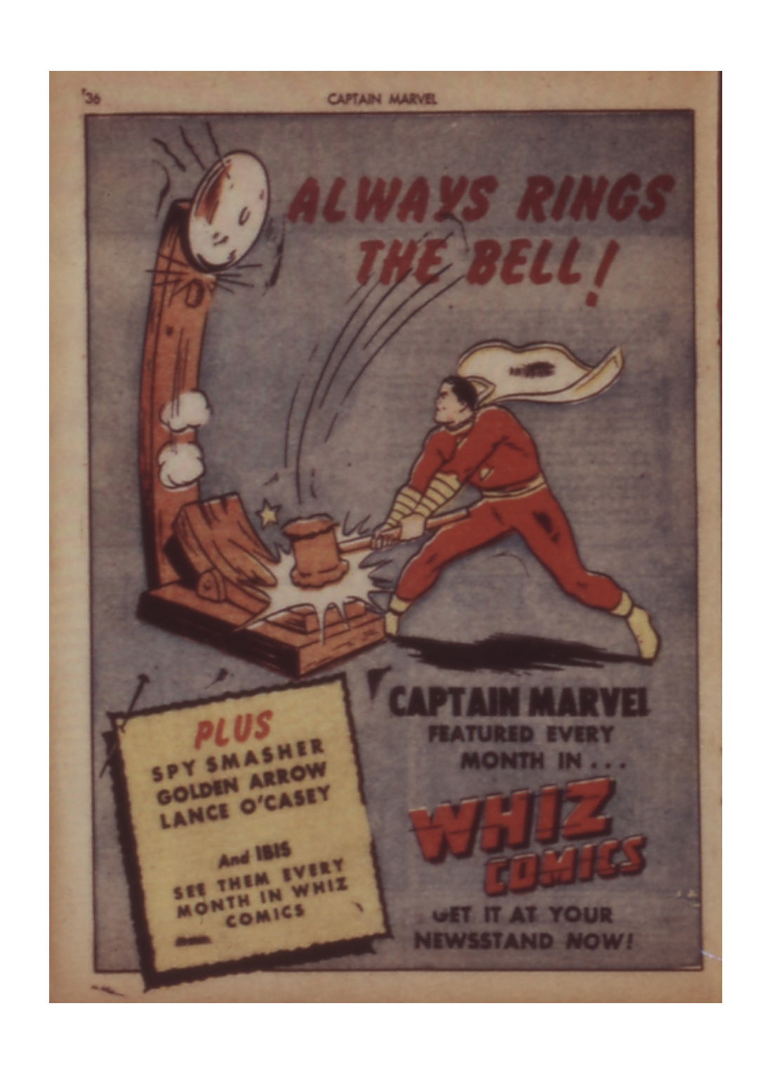 Read online Captain Marvel Adventures comic -  Issue #16 - 36