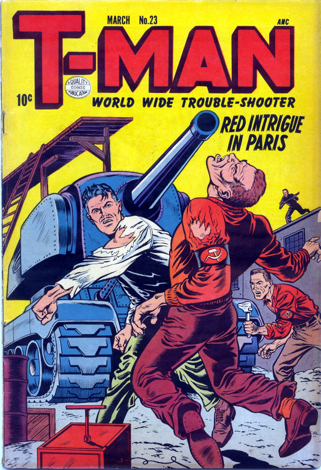 Read online T-Man: World Wide Trouble Shooter comic -  Issue #23 - 1