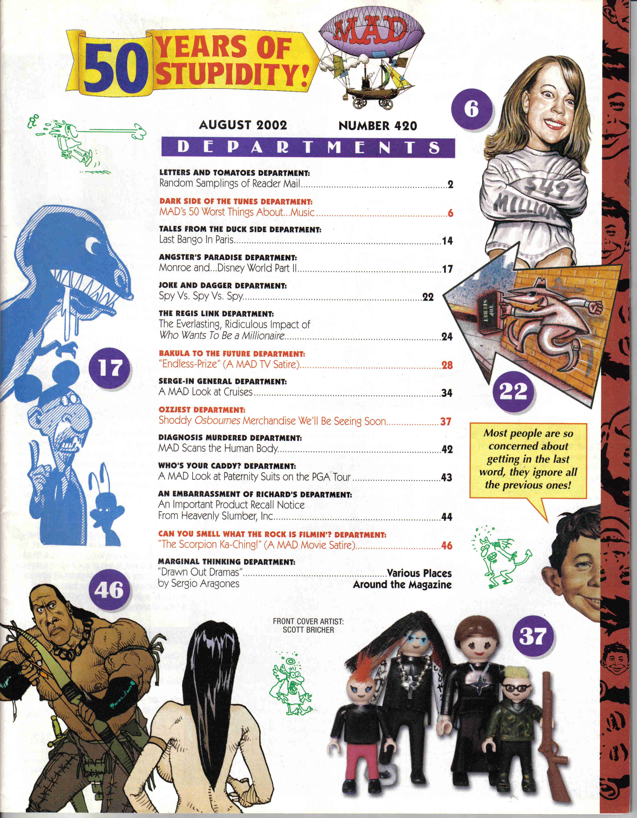 Read online MAD comic -  Issue #420 - 2