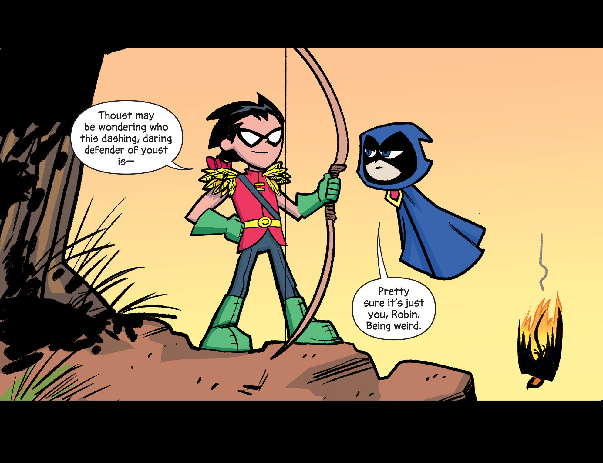 Read online Teen Titans Go! Roll With It! comic -  Issue #3 - 4