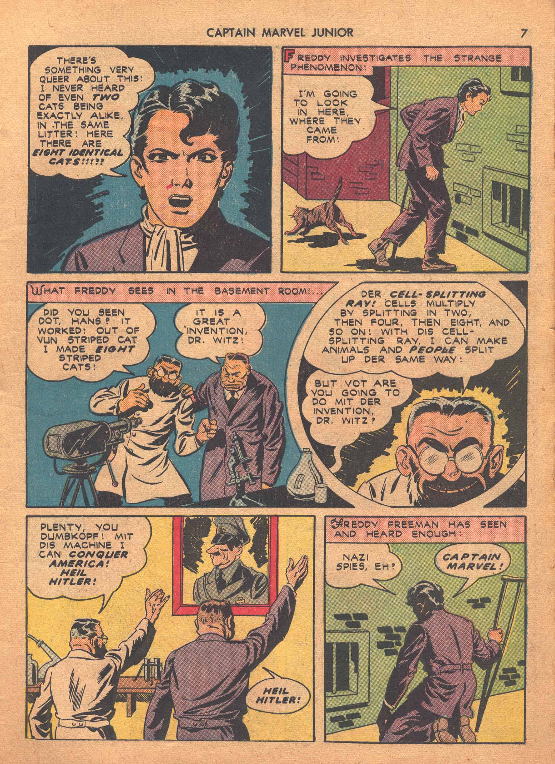 Read online Captain Marvel, Jr. comic -  Issue #8 - 8