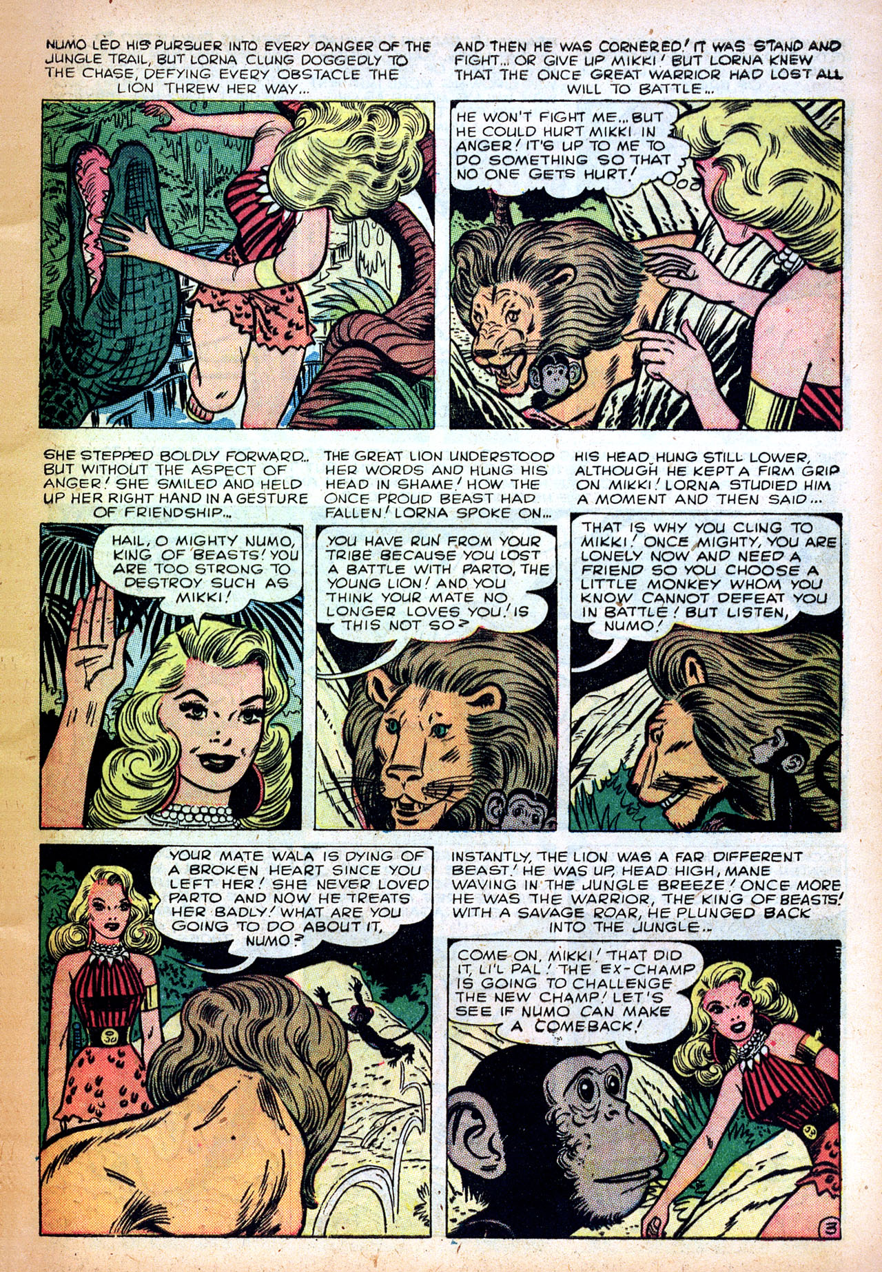 Read online Lorna, The Jungle Girl comic -  Issue #17 - 5