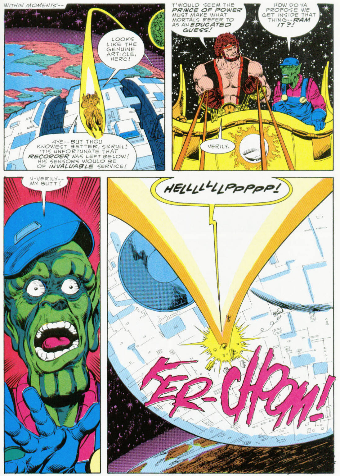 Read online Marvel Graphic Novel comic -  Issue #37 - Hercules Prince of Power - Full Circle - 29