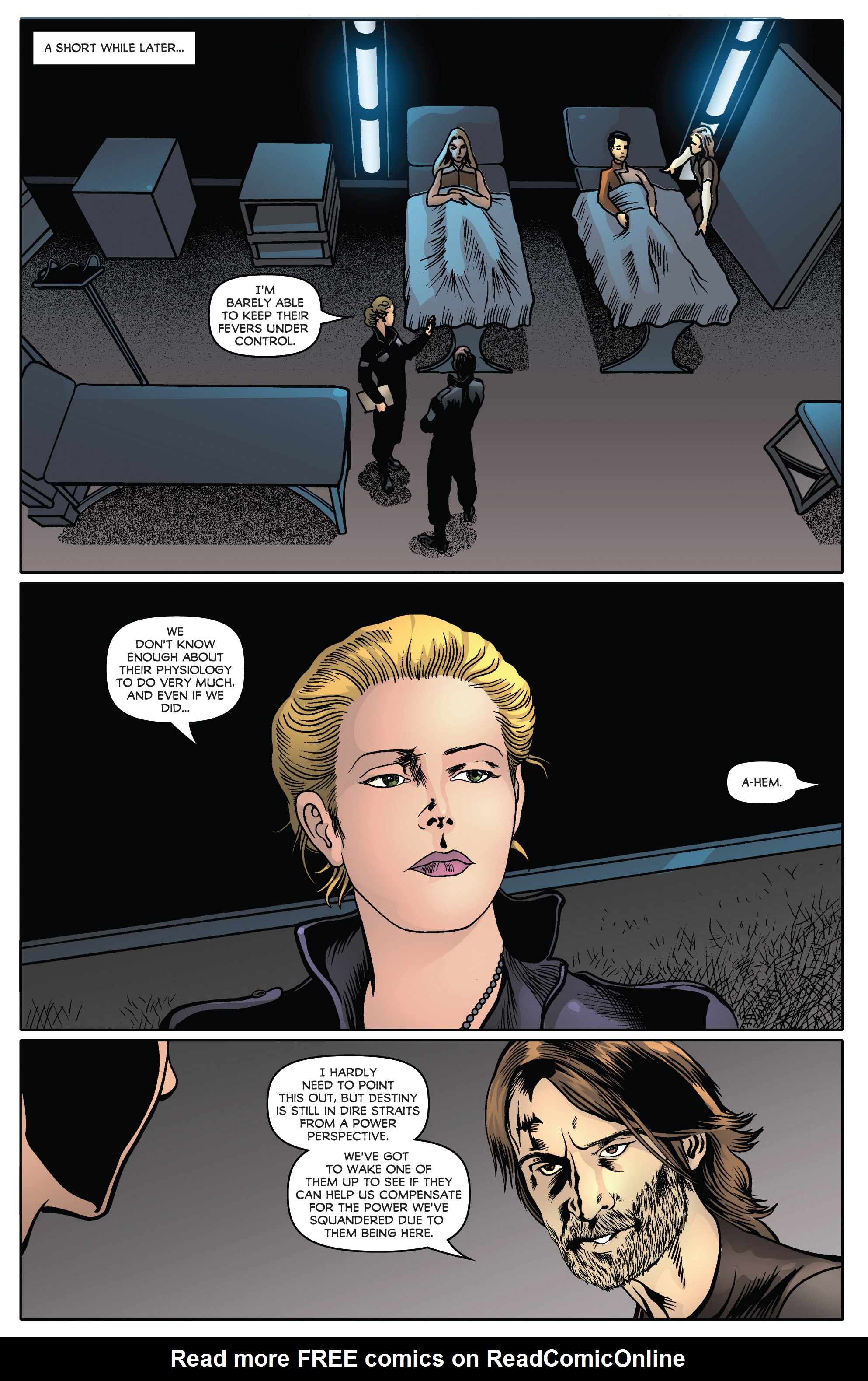 Read online Stargate Universe comic -  Issue #3 - 7