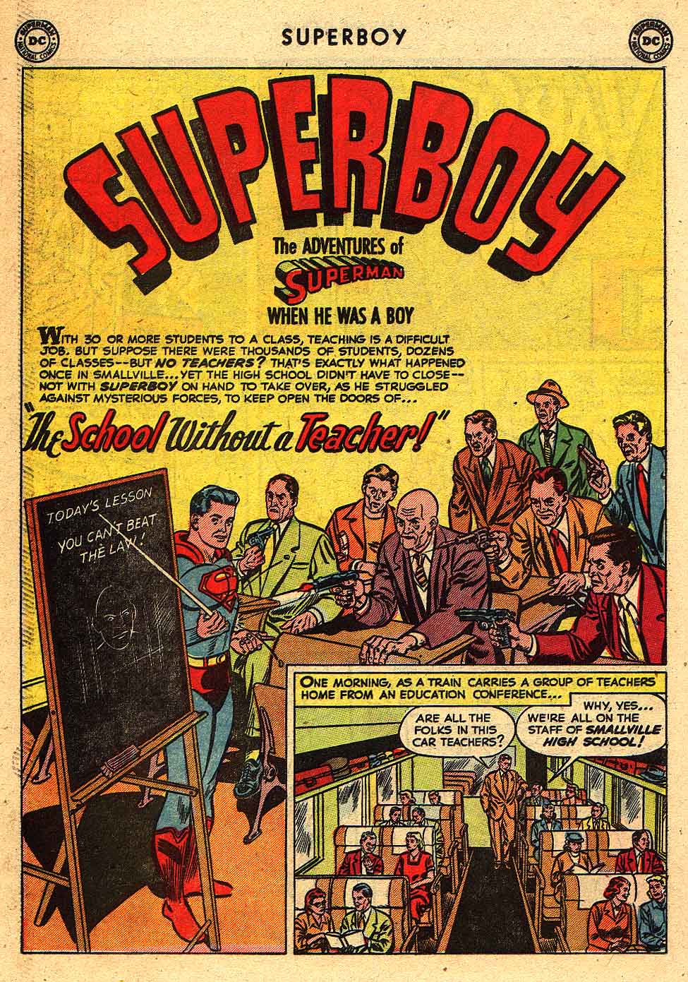 Read online Superboy (1949) comic -  Issue #19 - 26