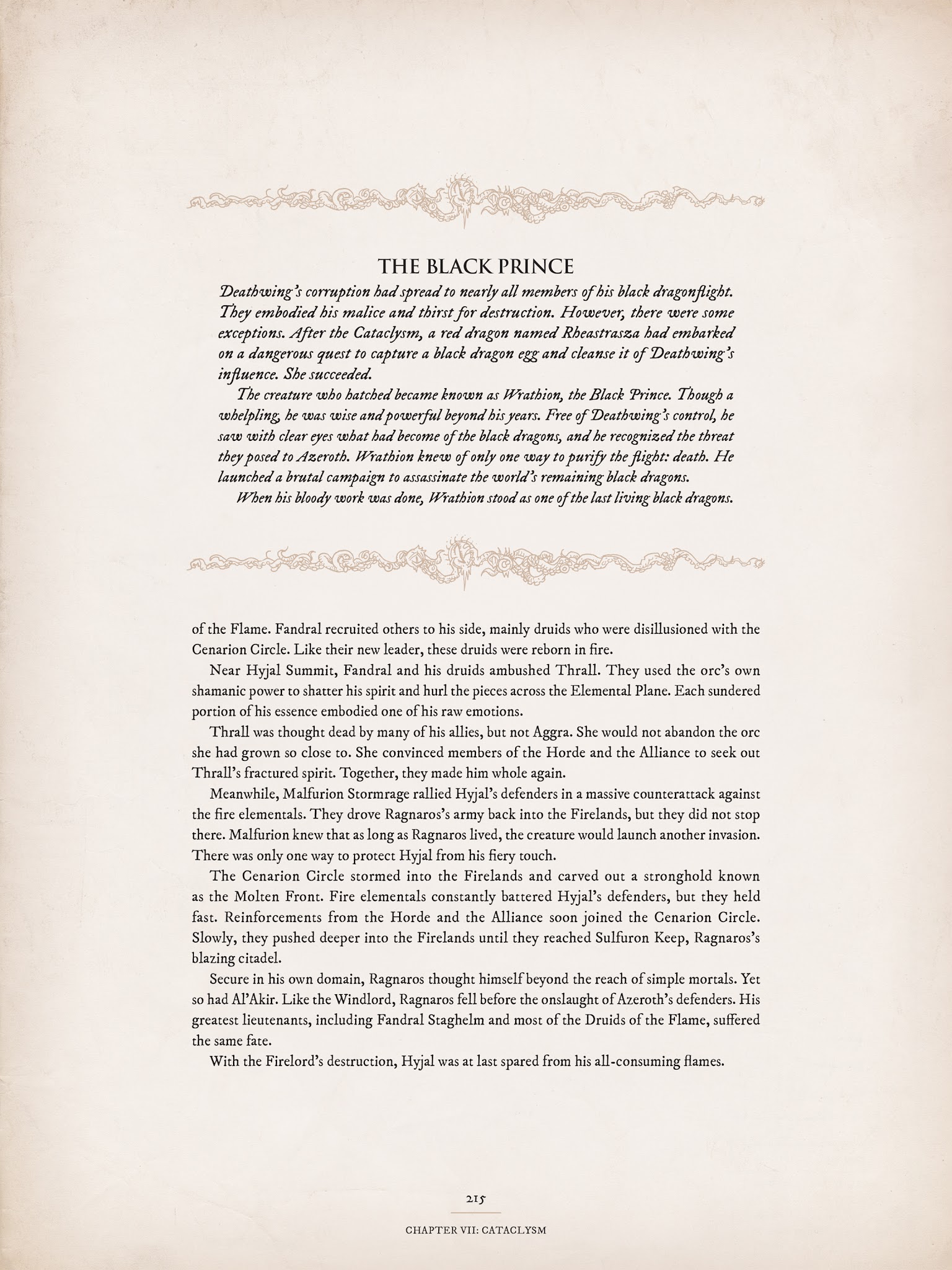 Read online World of Warcraft Chronicle Vol. 3 comic -  Issue # Full - 206