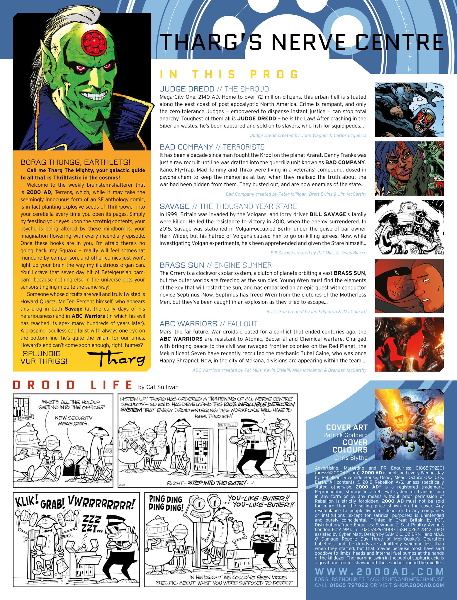 Read online 2000 AD comic -  Issue #2067 - 2