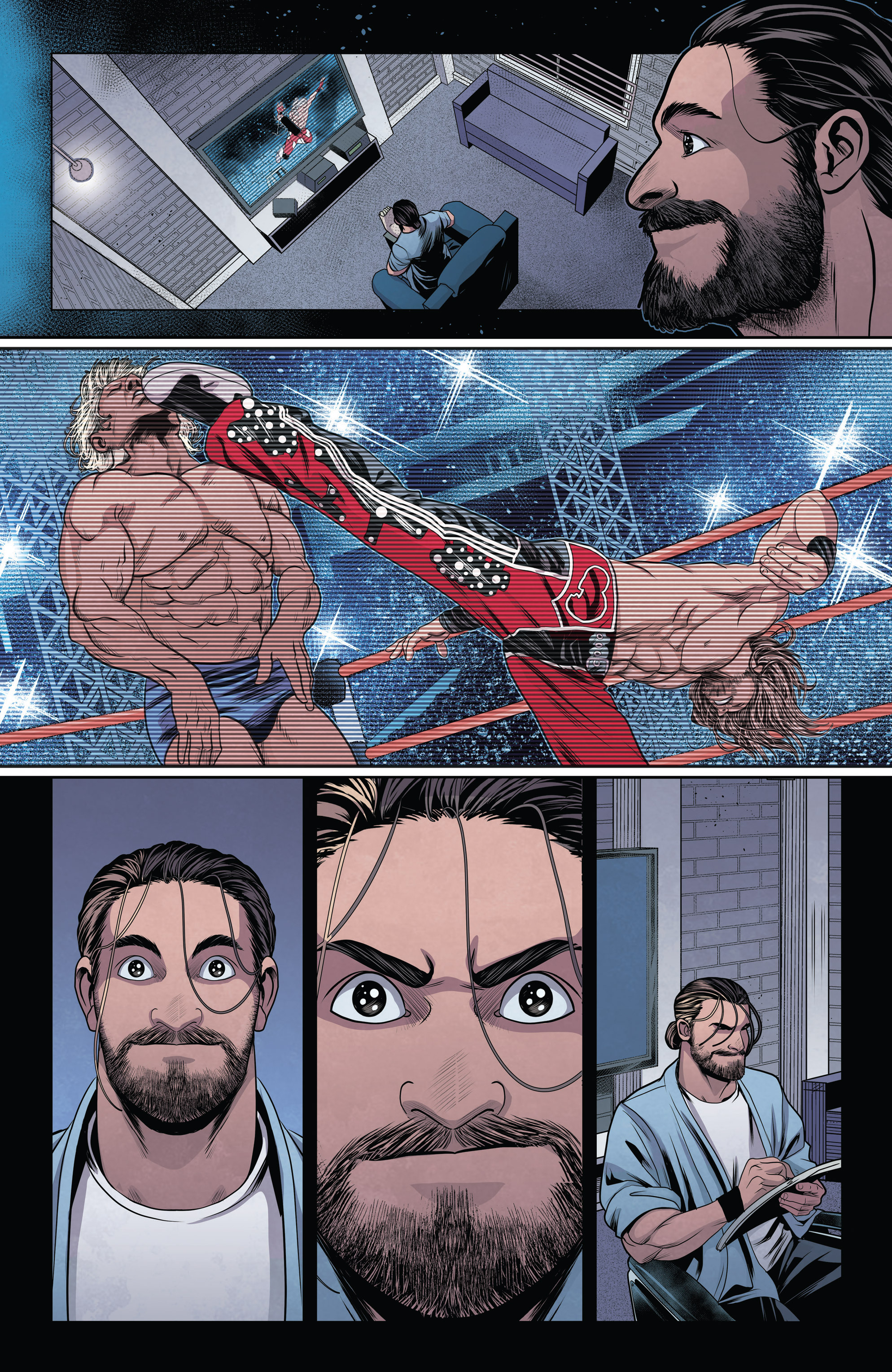 Read online WWE comic -  Issue #3 - 16