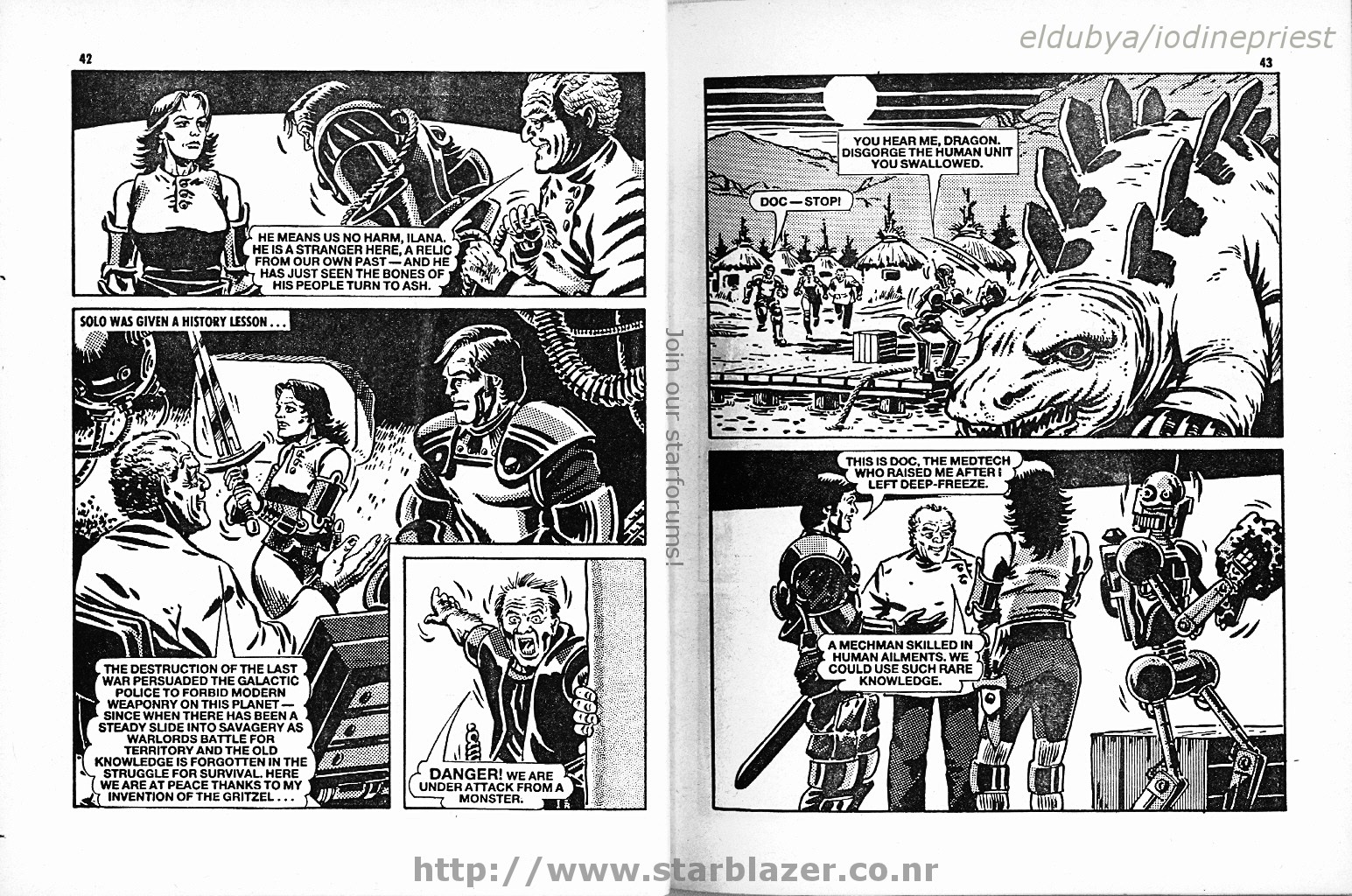 Read online Starblazer comic -  Issue #202 - 23