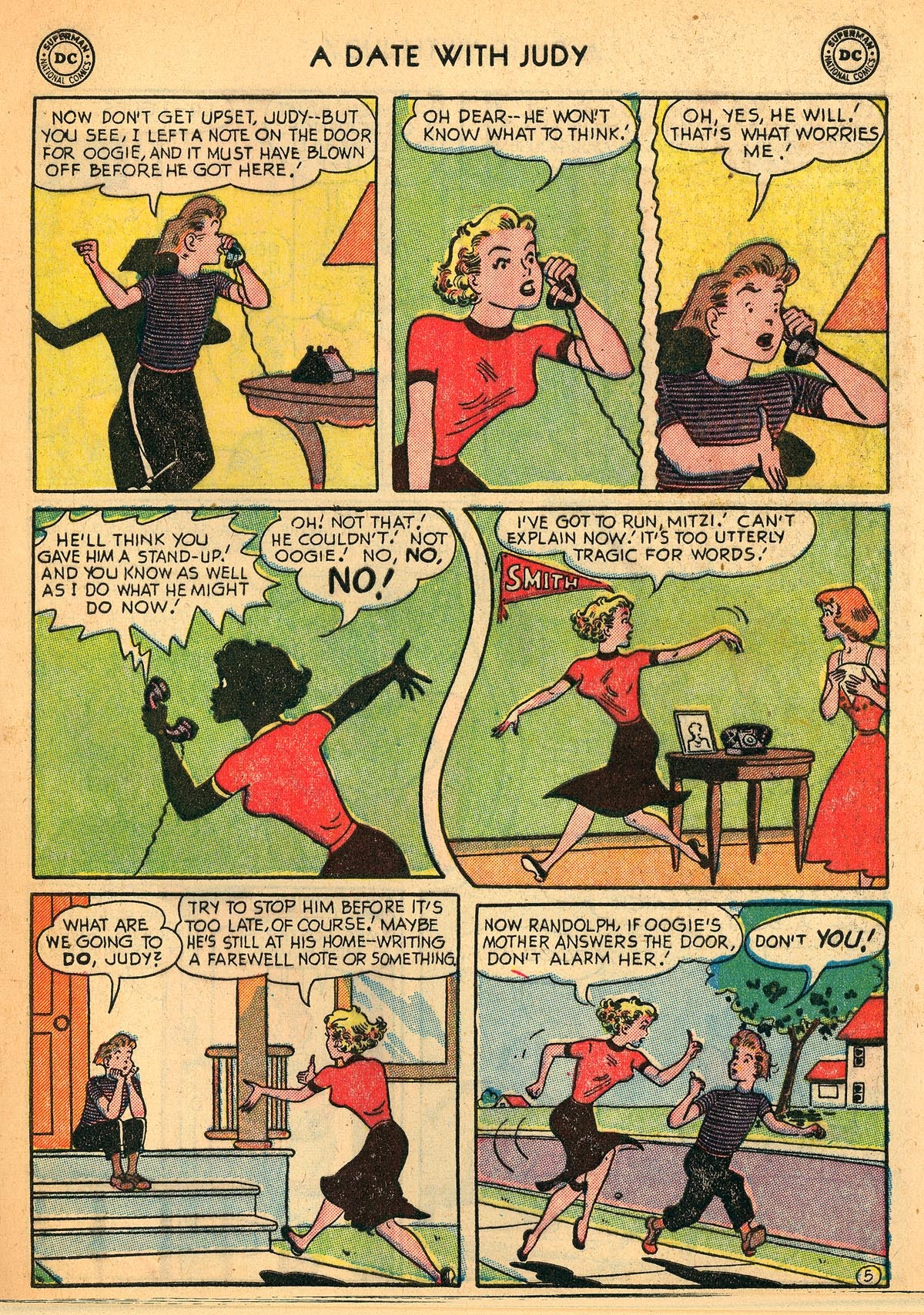 Read online A Date with Judy comic -  Issue #30 - 7