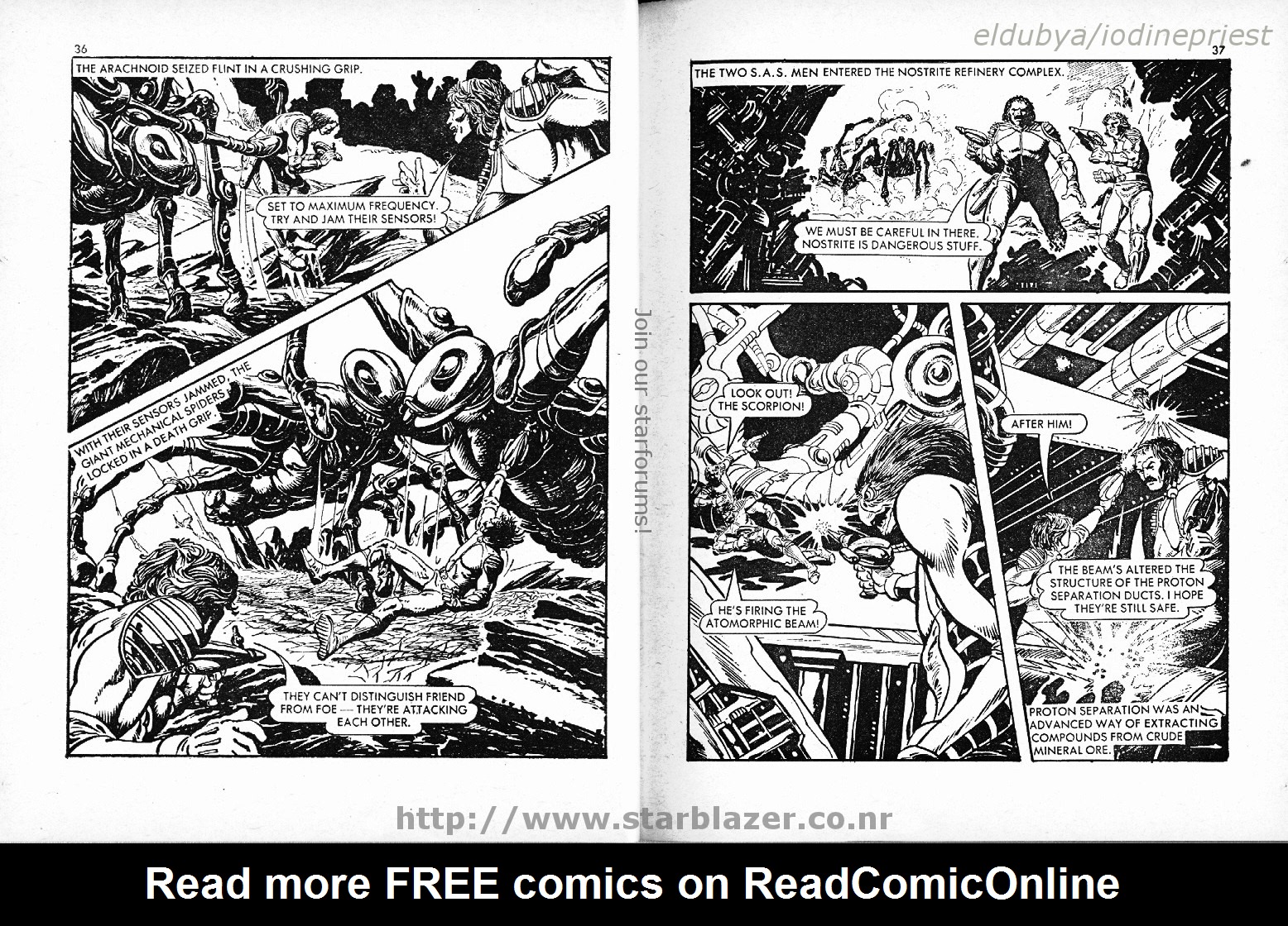 Read online Starblazer comic -  Issue #148 - 20
