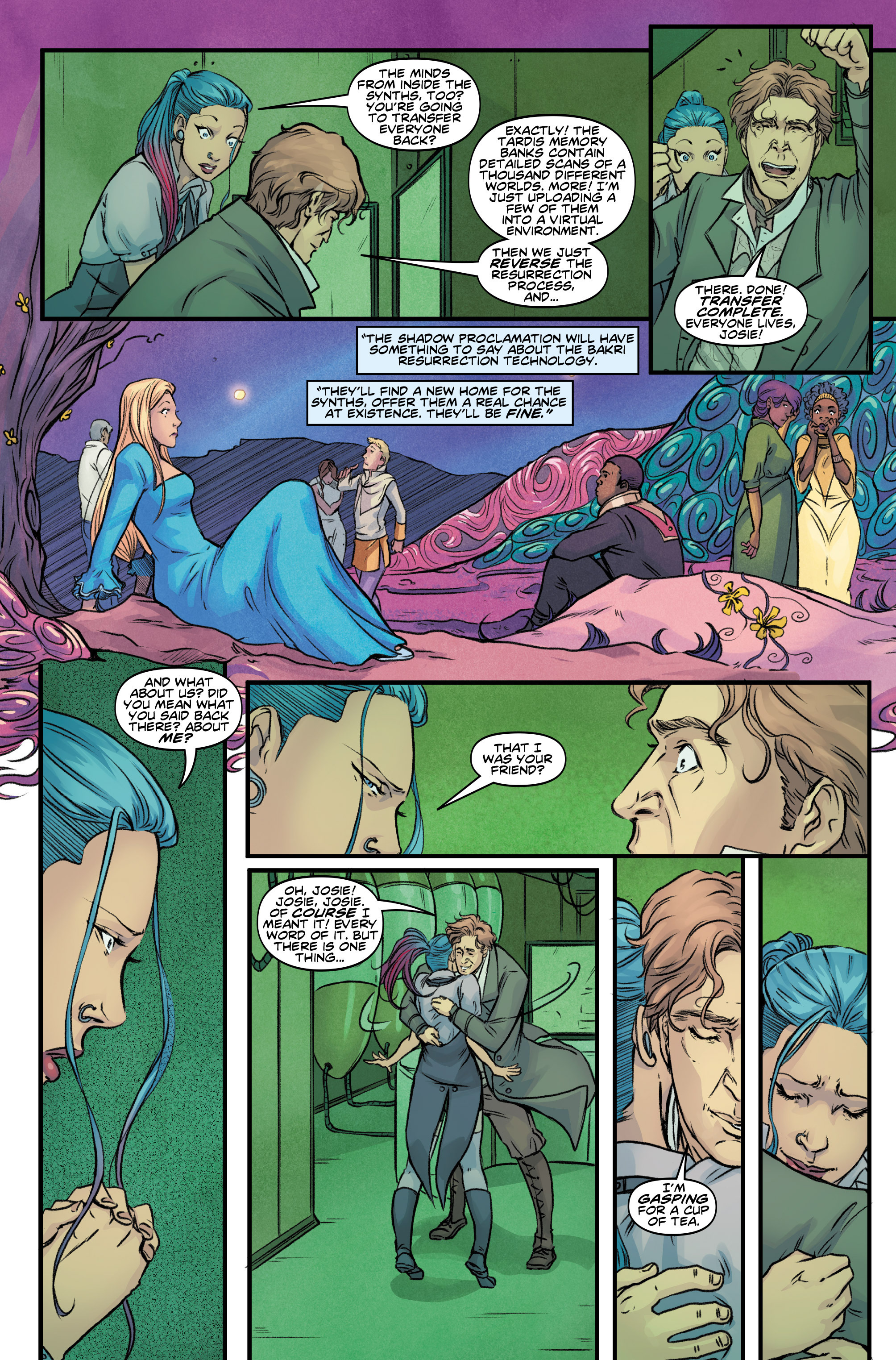 Read online Doctor Who: The Eighth Doctor comic -  Issue #5 - 21