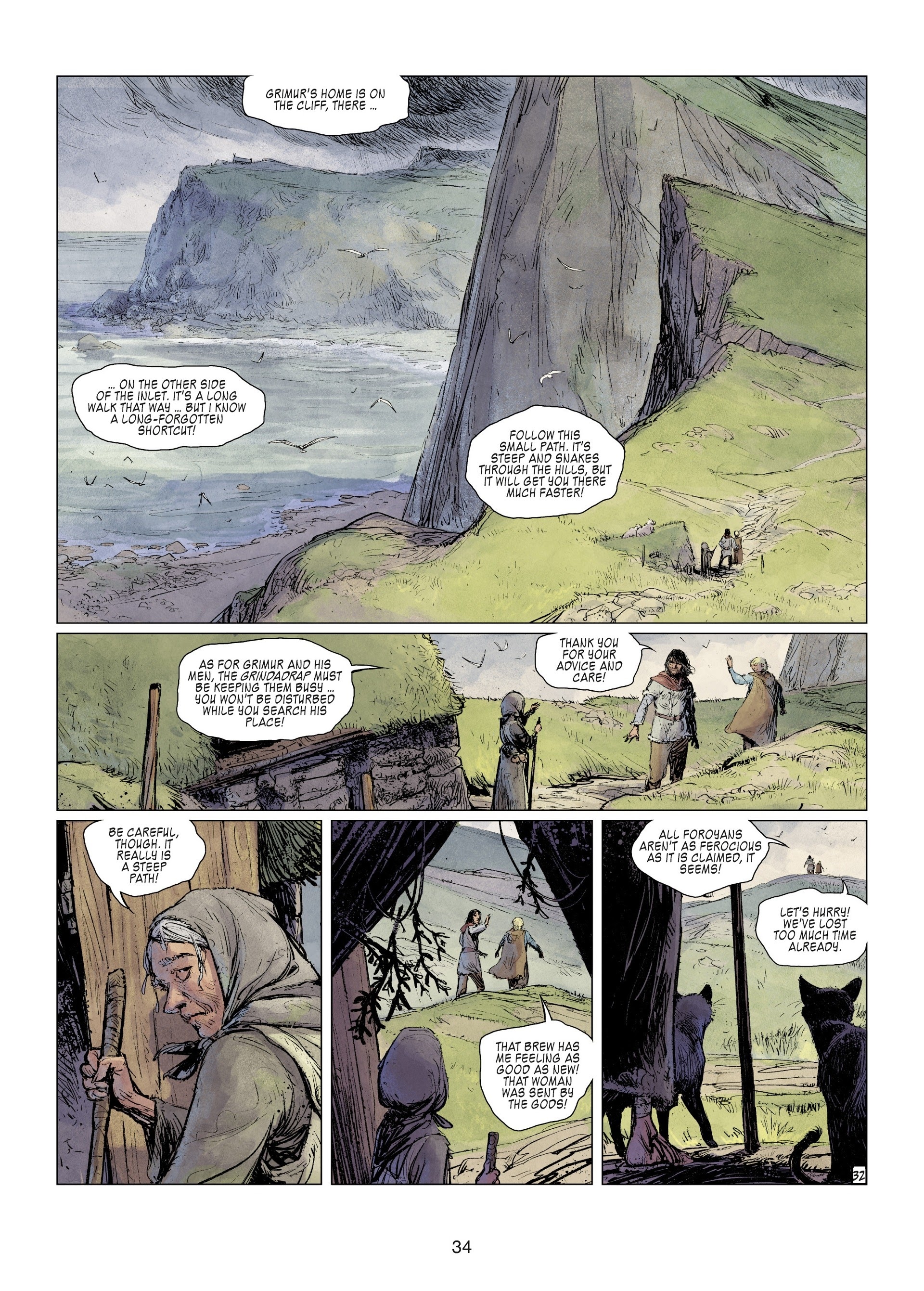Read online Thorgal comic -  Issue #30 - 36