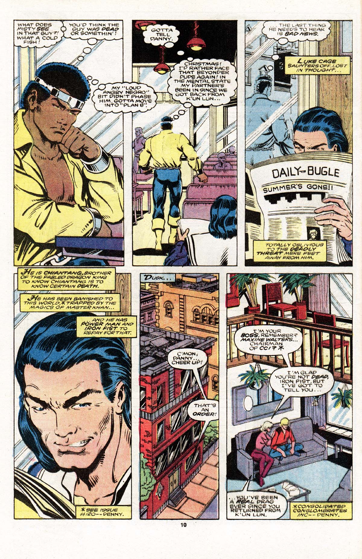 Read online Power Man and Iron Fist (1978) comic -  Issue #122 - 15