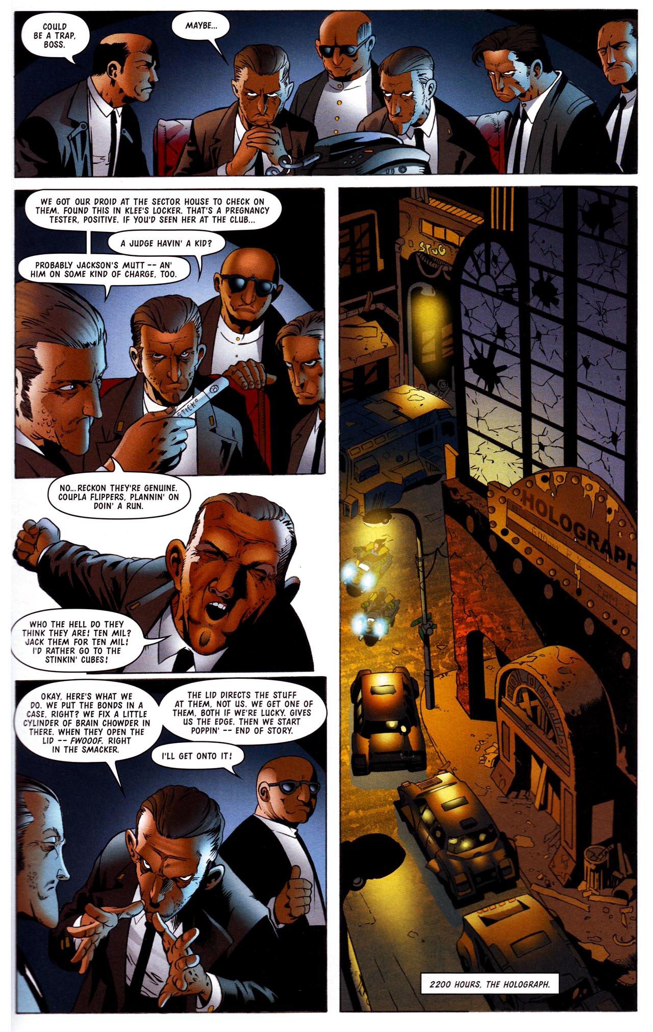 Read online Judge Dredd Megazine (vol. 4) comic -  Issue #8 - 9