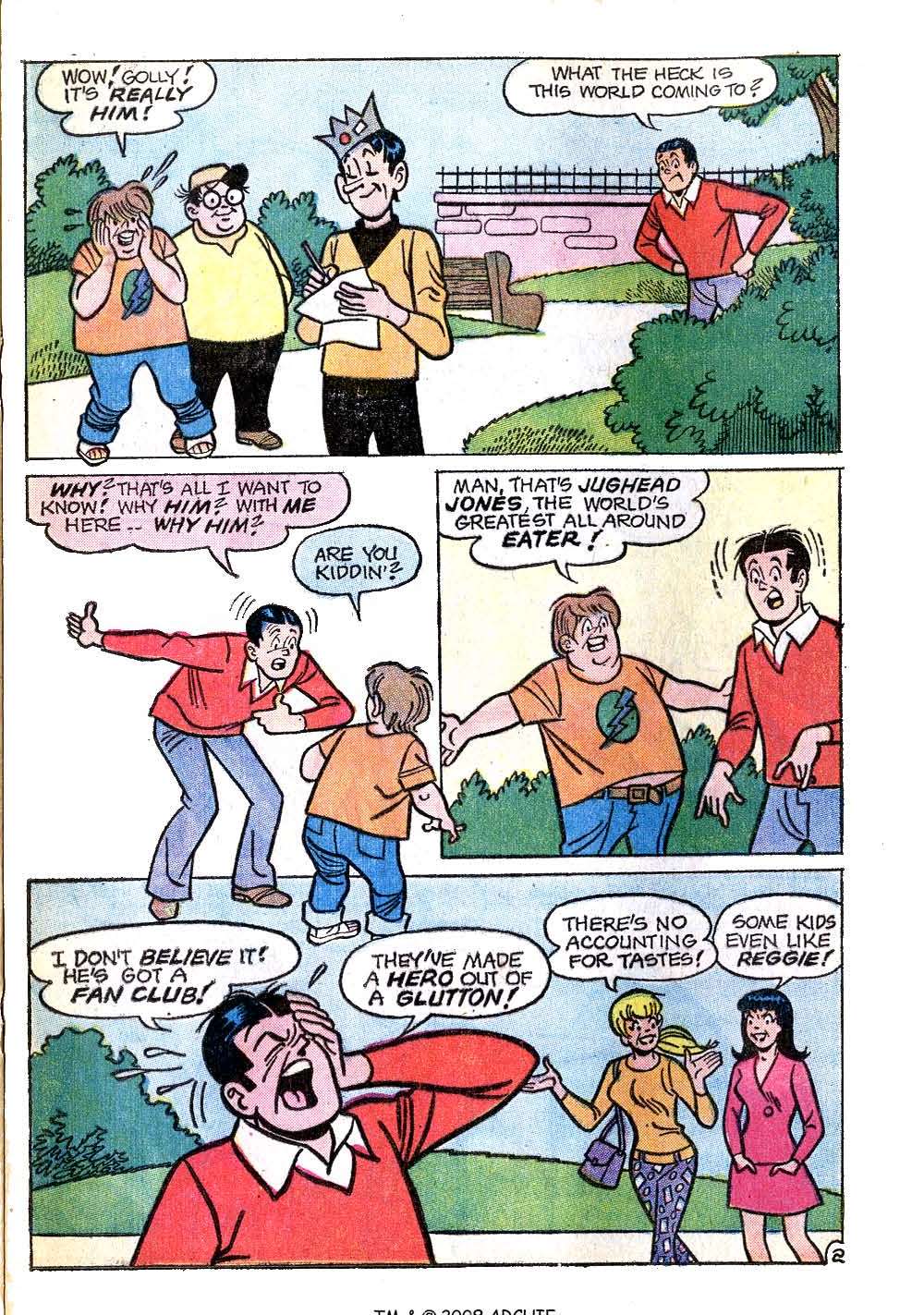Read online Jughead (1965) comic -  Issue #216 - 21