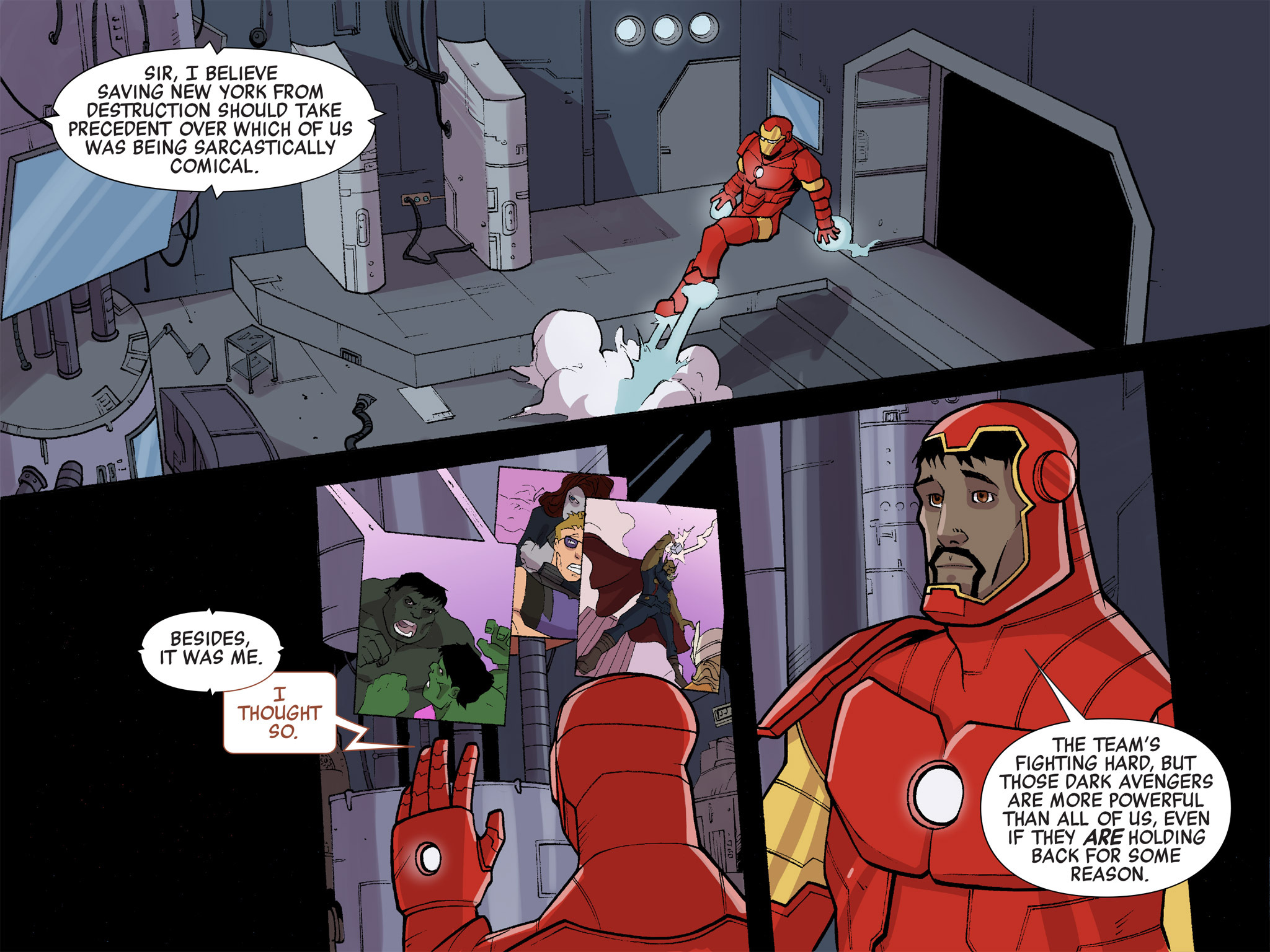 Read online Marvel Universe Avengers Infinite Comic comic -  Issue #5 - 19