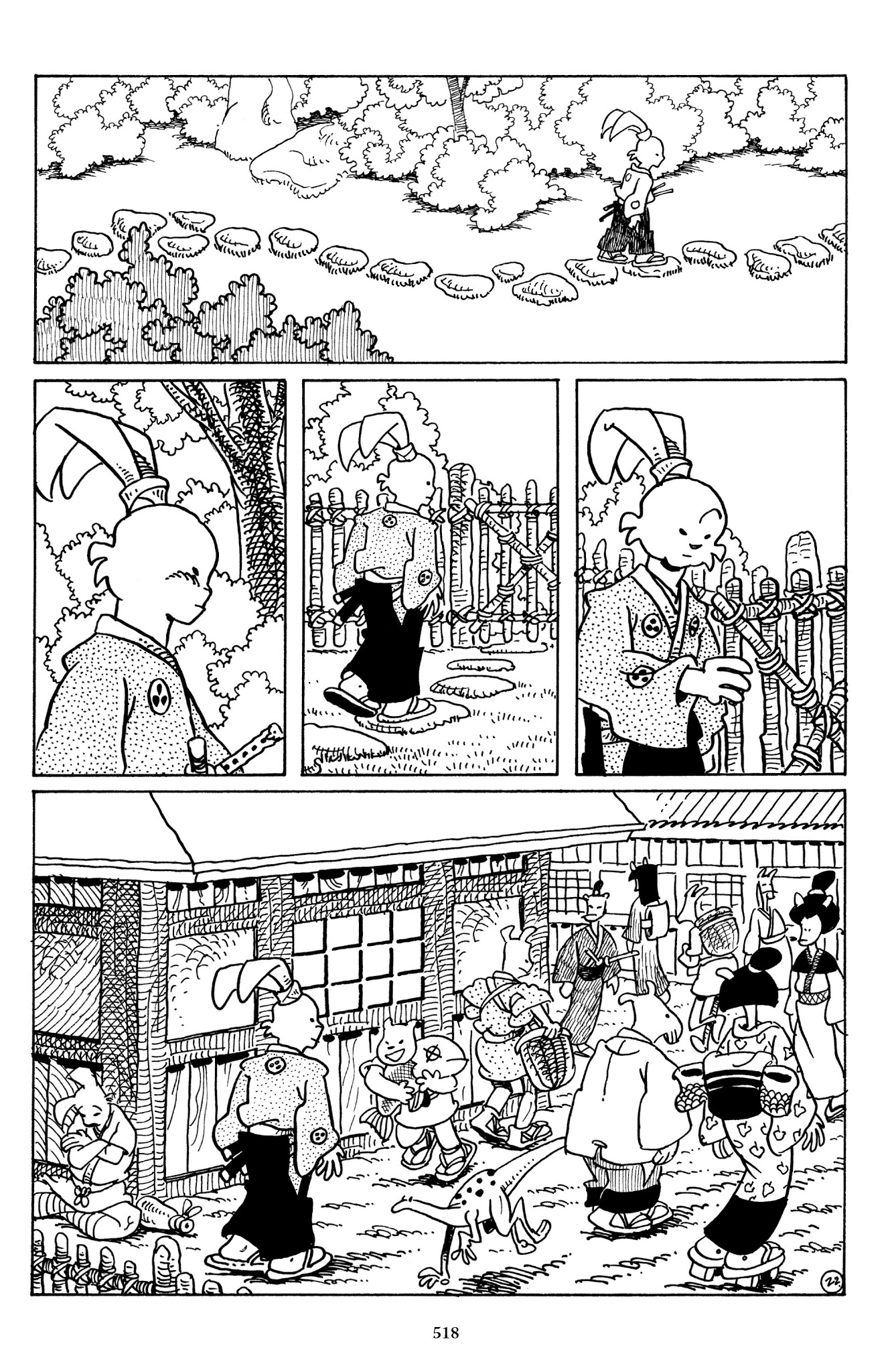 Read online The Usagi Yojimbo Saga comic -  Issue # TPB 5 - 512