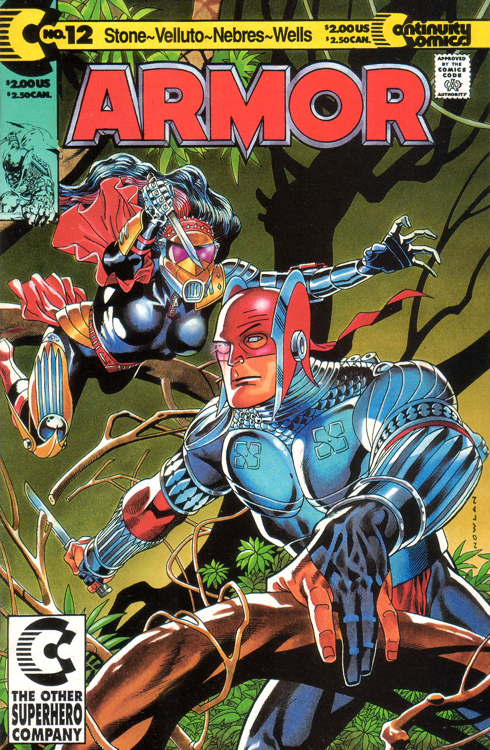 Read online Armor comic -  Issue #12 - 1