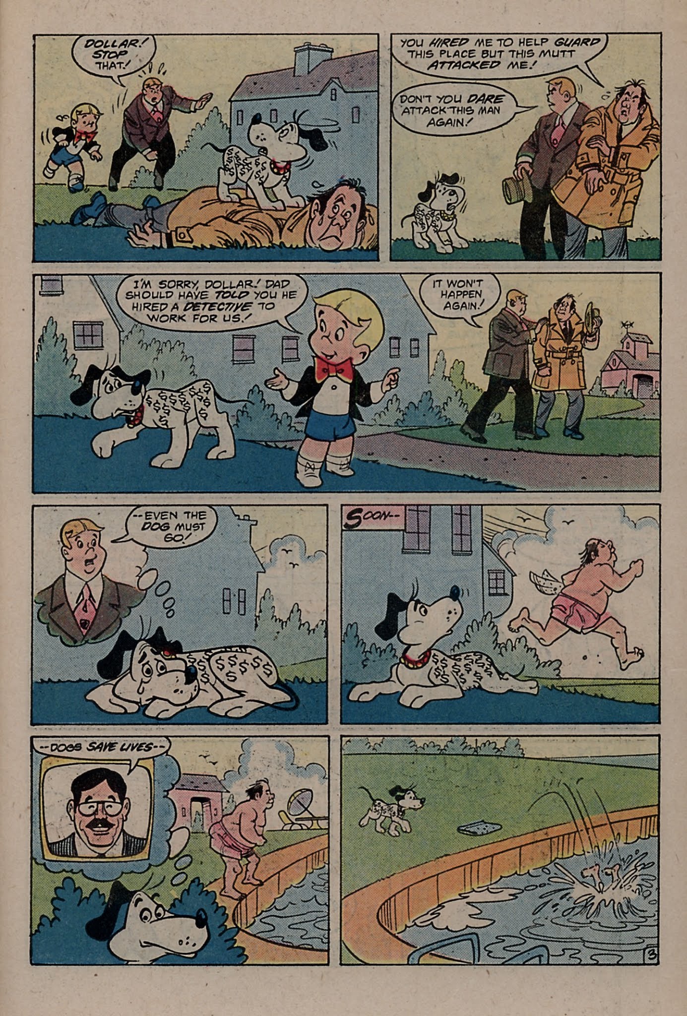Read online Richie Rich & Dollar the Dog comic -  Issue #9 - 7