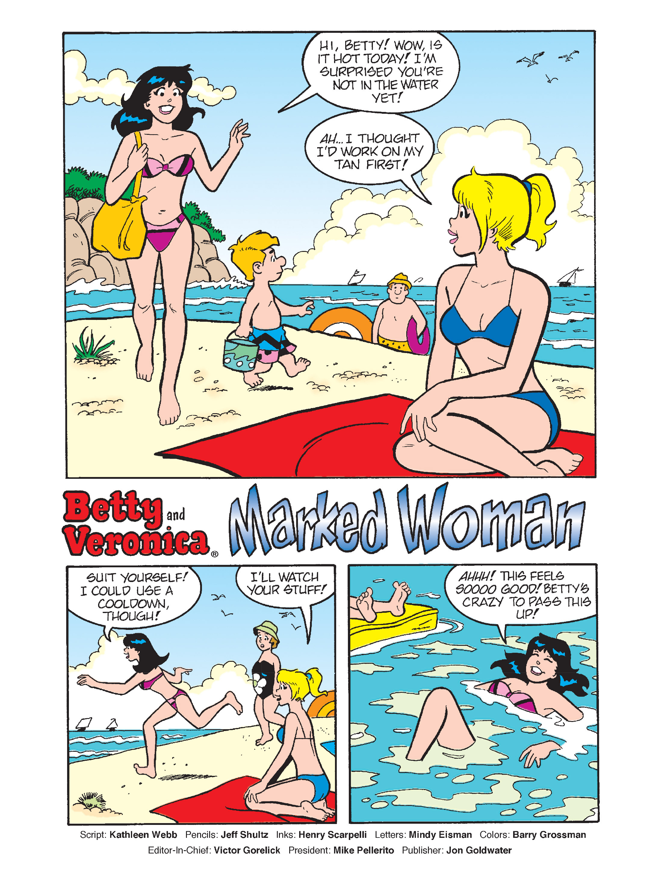 Read online Betty and Veronica Double Digest comic -  Issue #225 - 2