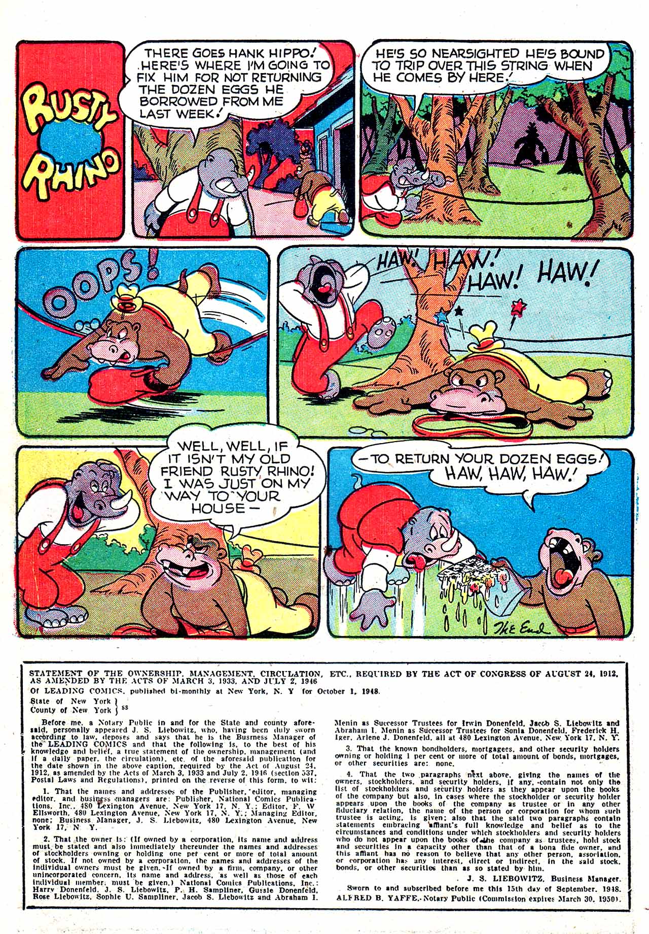 Read online Leading Comics comic -  Issue #35 - 32