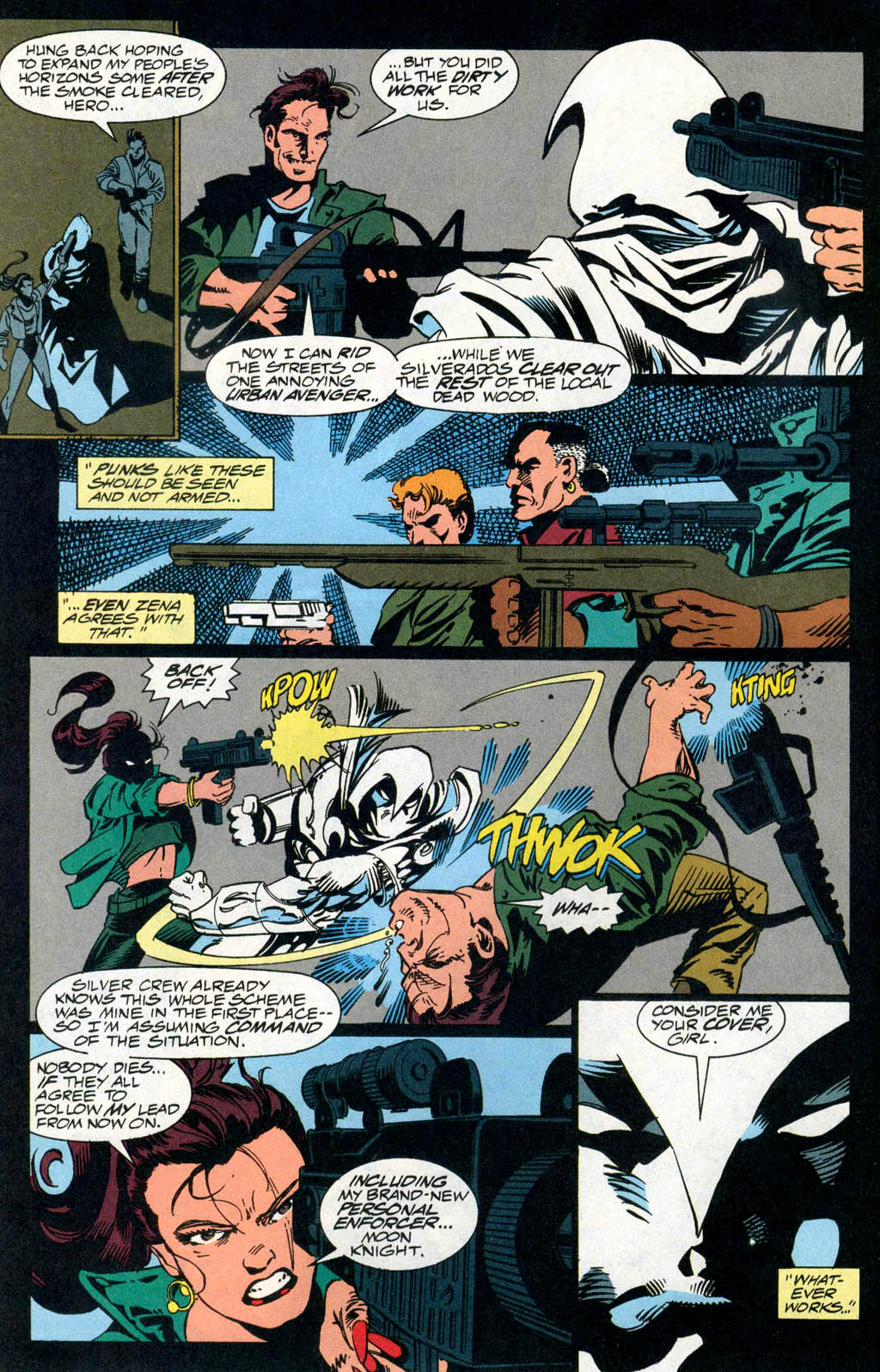 Read online Marc Spector: Moon Knight comic -  Issue #49 - 6