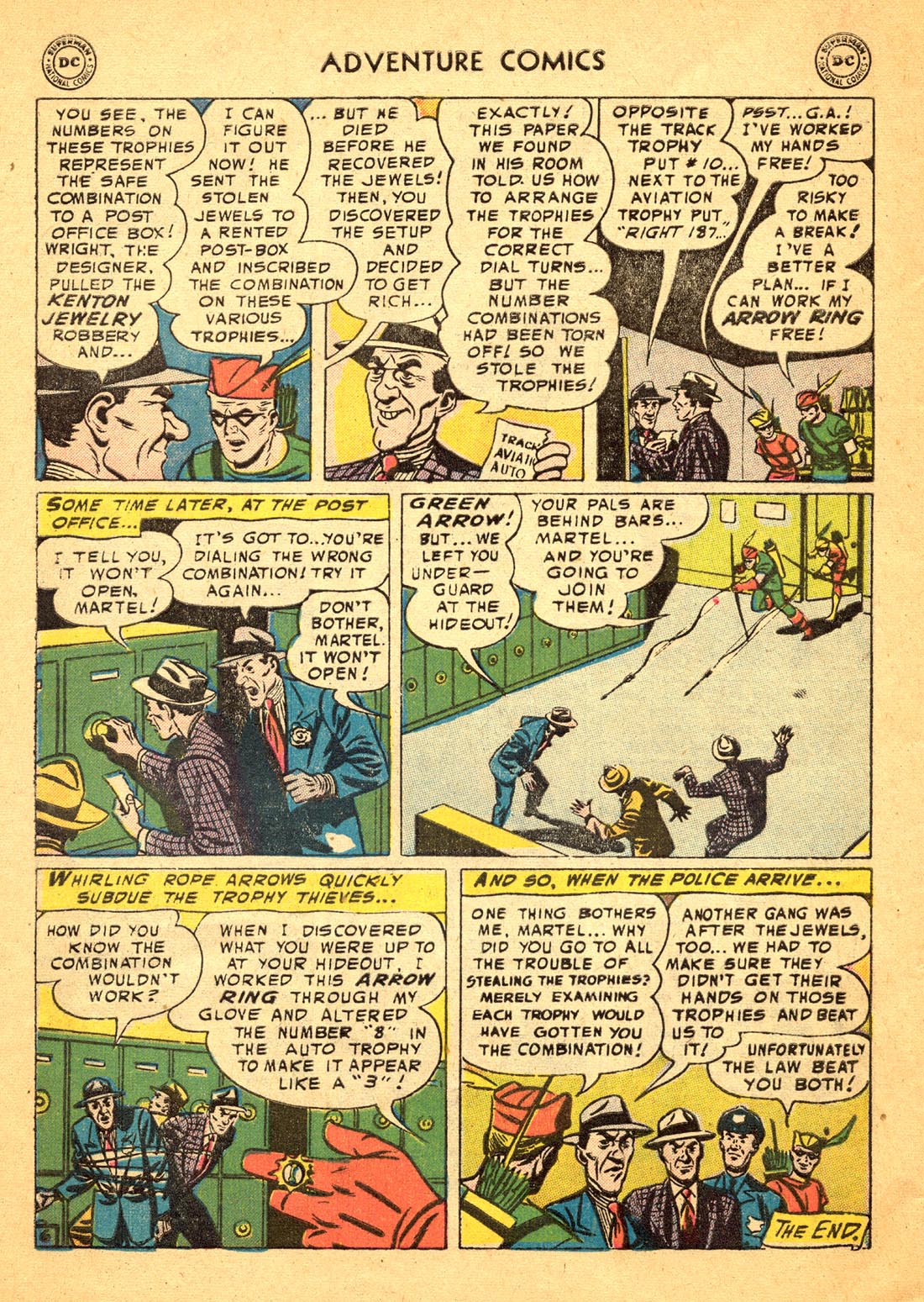 Read online Adventure Comics (1938) comic -  Issue #217 - 32