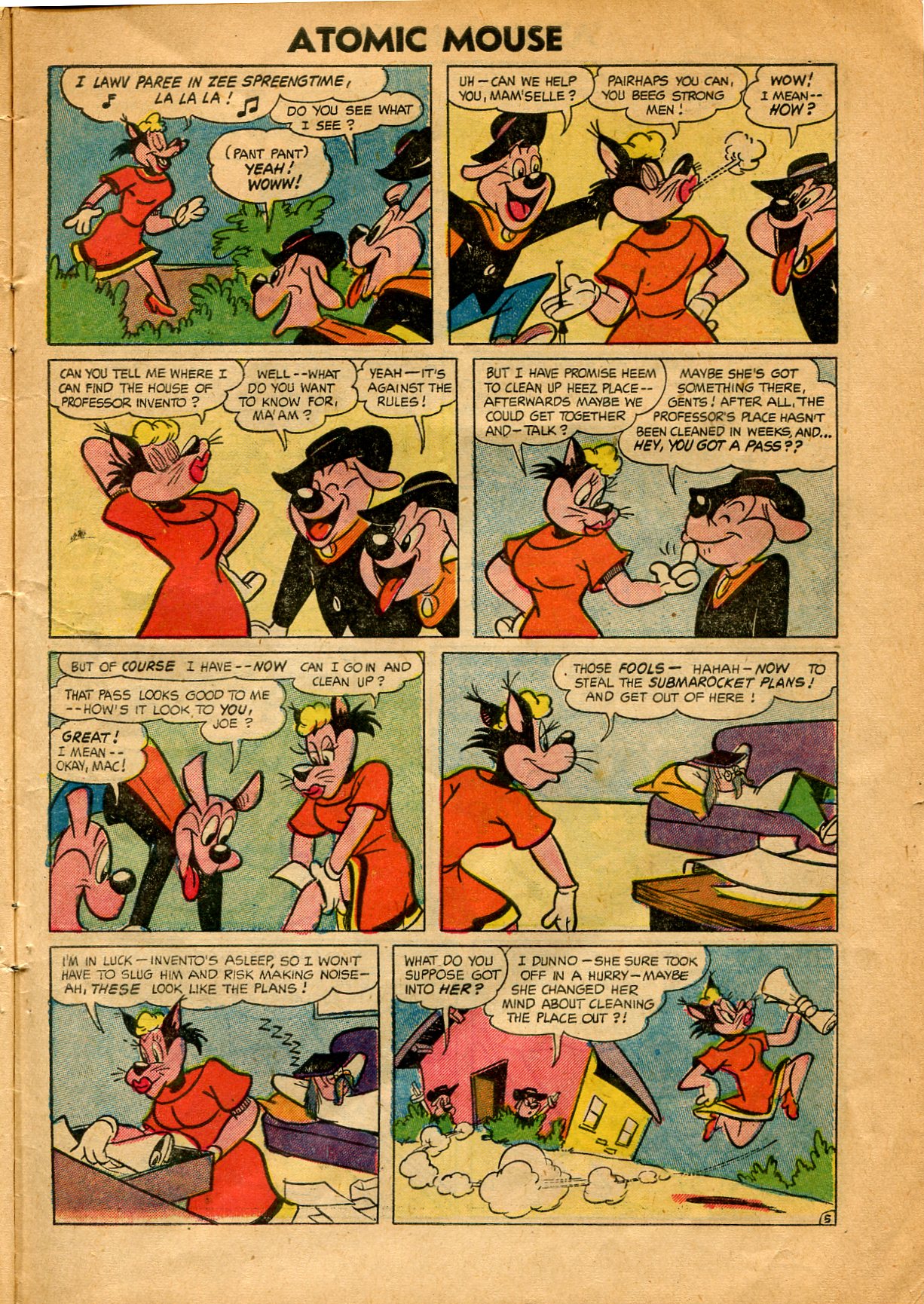 Read online Atomic Mouse comic -  Issue #10 - 7