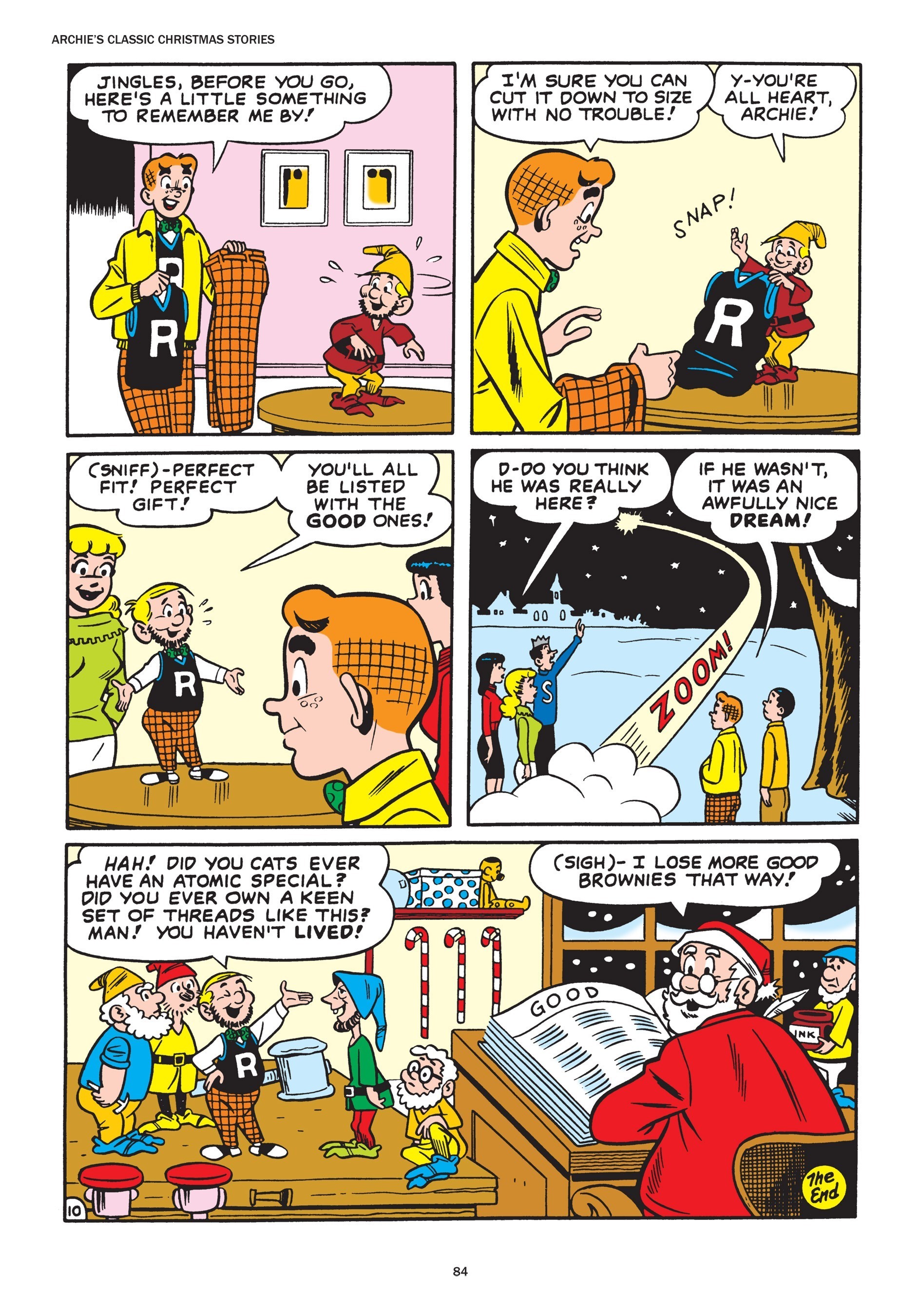 Read online Archie's Classic Christmas Stories comic -  Issue # TPB - 85