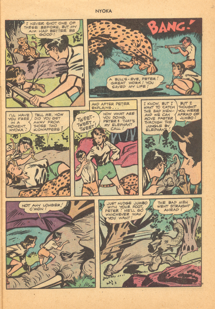 Read online Nyoka the Jungle Girl (1945) comic -  Issue #17 - 29
