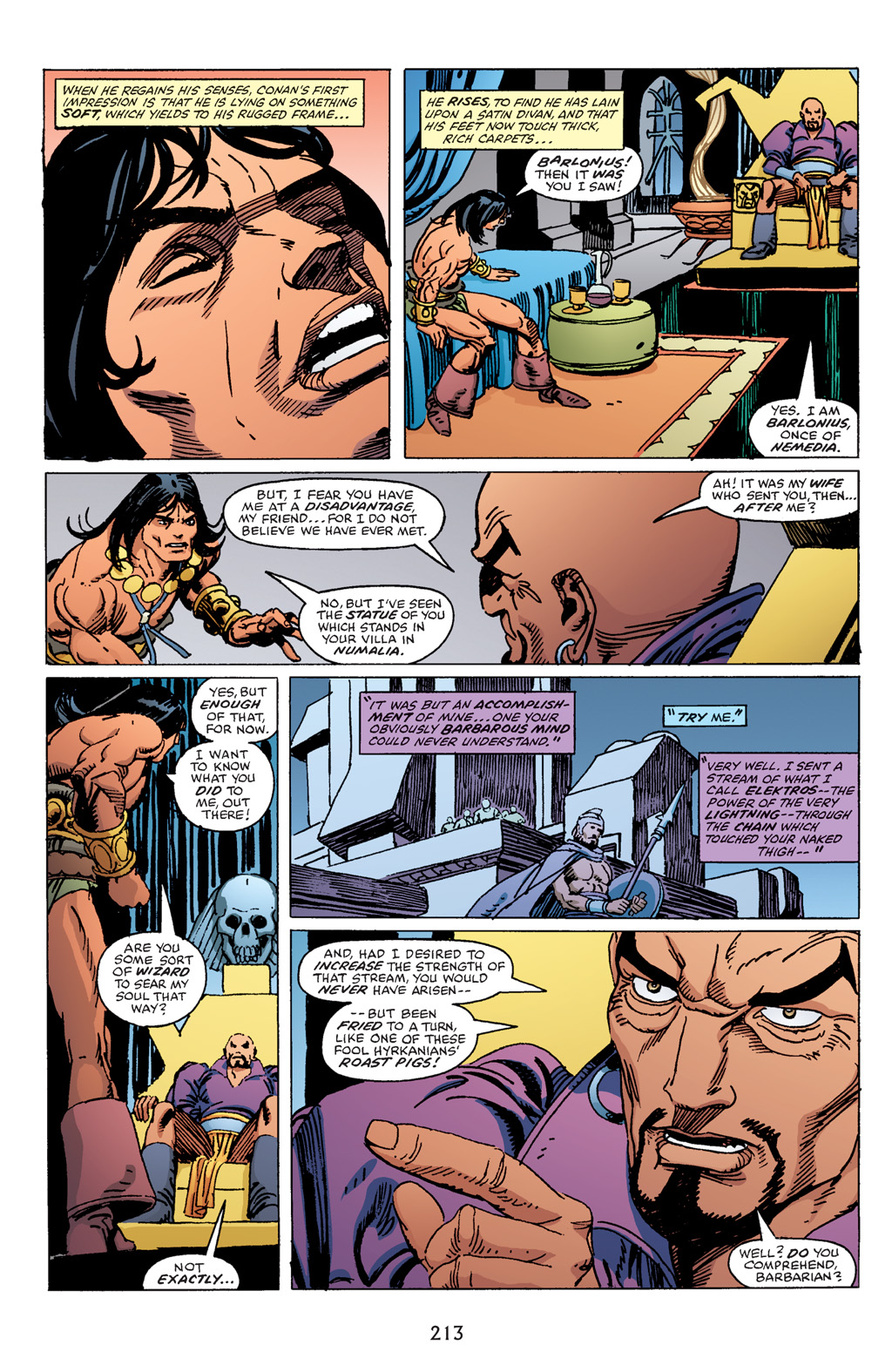 Read online The Chronicles of Conan comic -  Issue # TPB 17 (Part 2) - 112