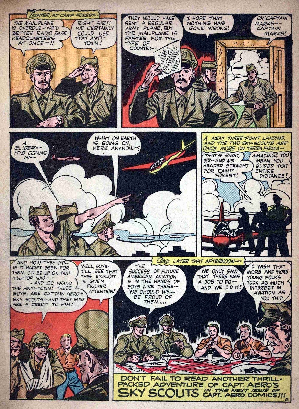 Captain Aero Comics issue 22 - Page 50