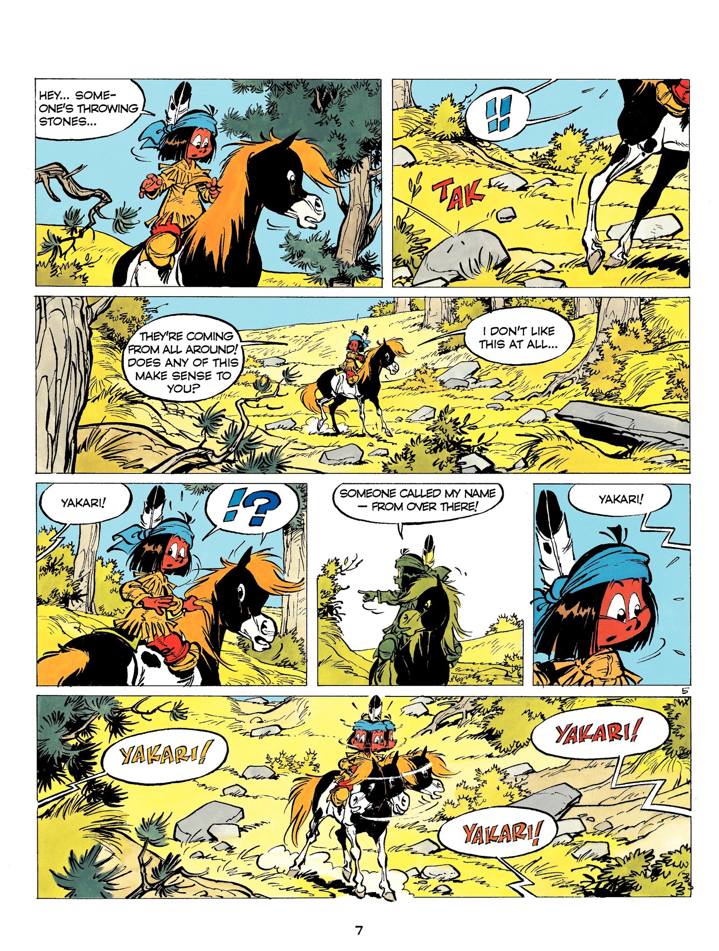 Read online Yakari comic -  Issue #13 - 7