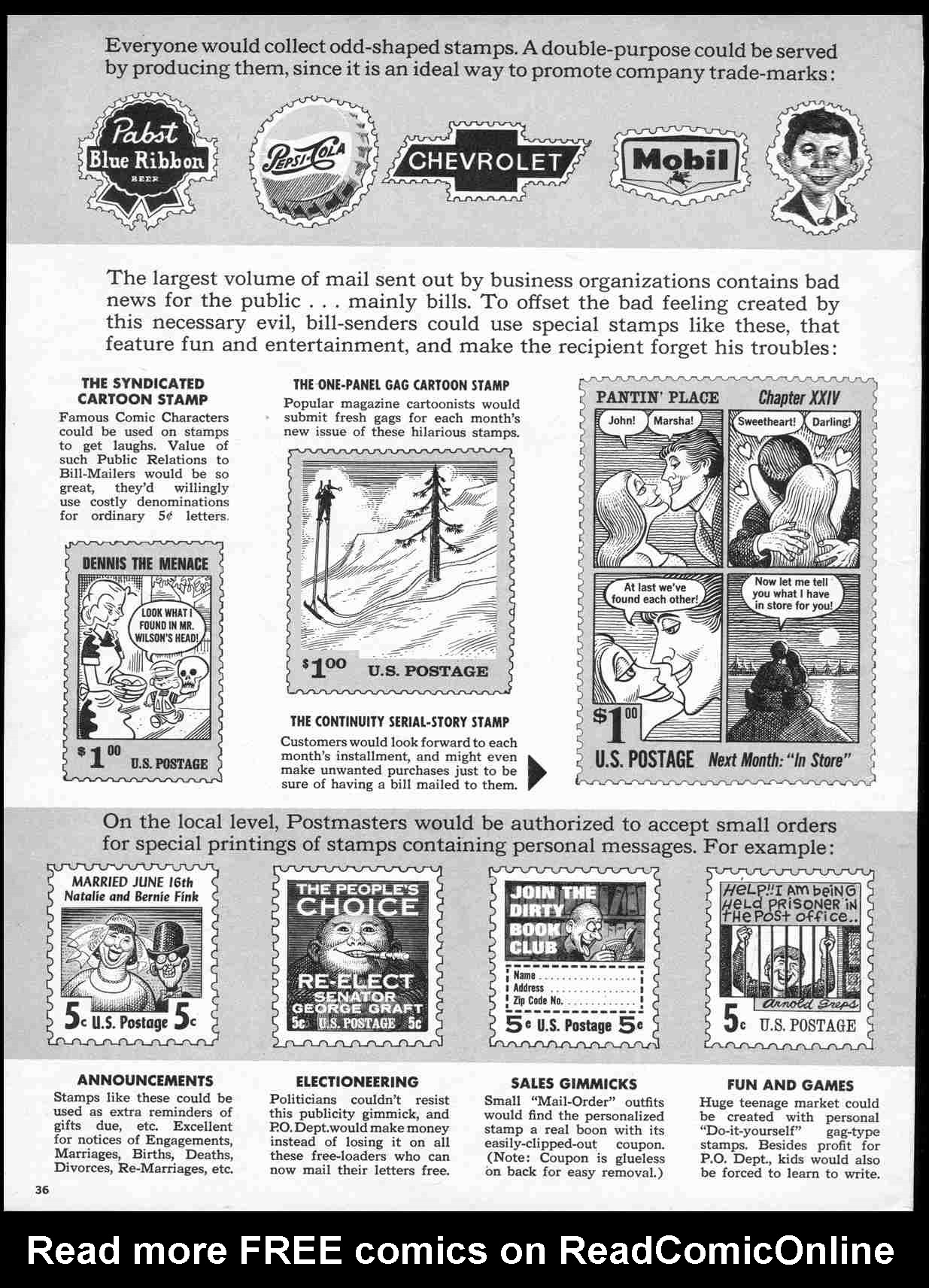 Read online MAD comic -  Issue #104 - 38