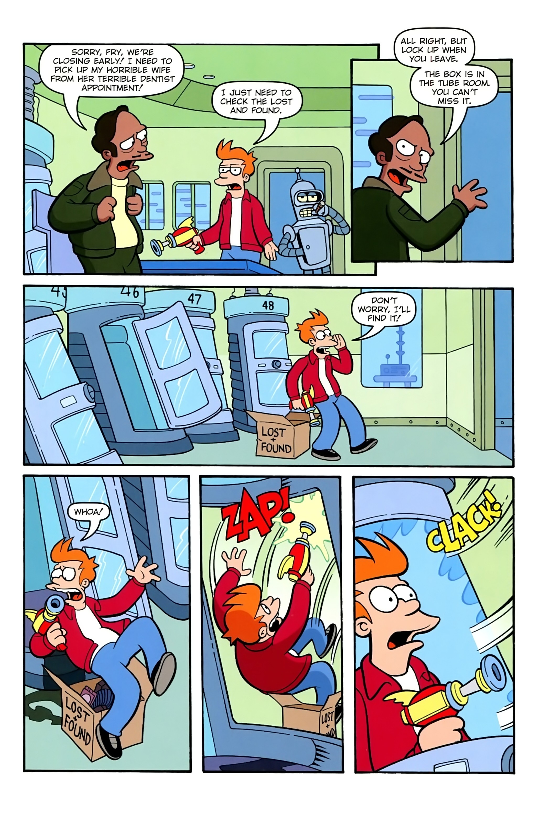 Read online Futurama Comics comic -  Issue #81 - 6
