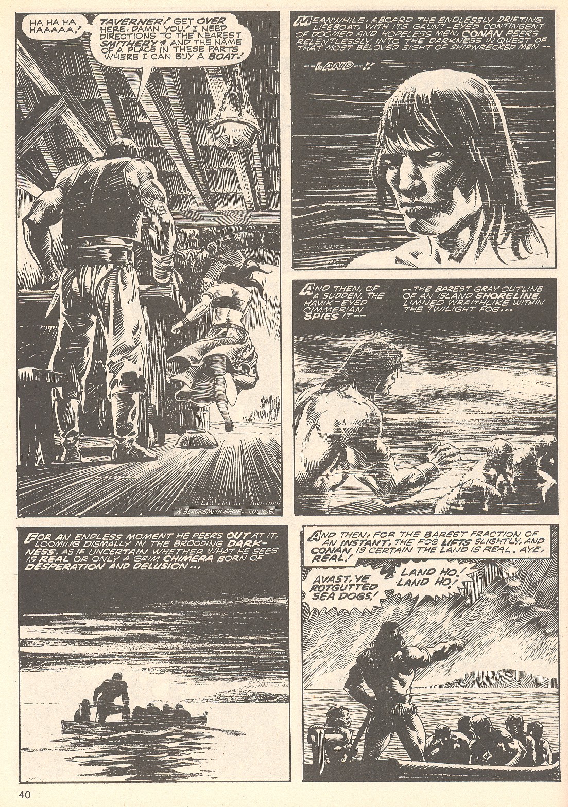 Read online The Savage Sword Of Conan comic -  Issue #75 - 40