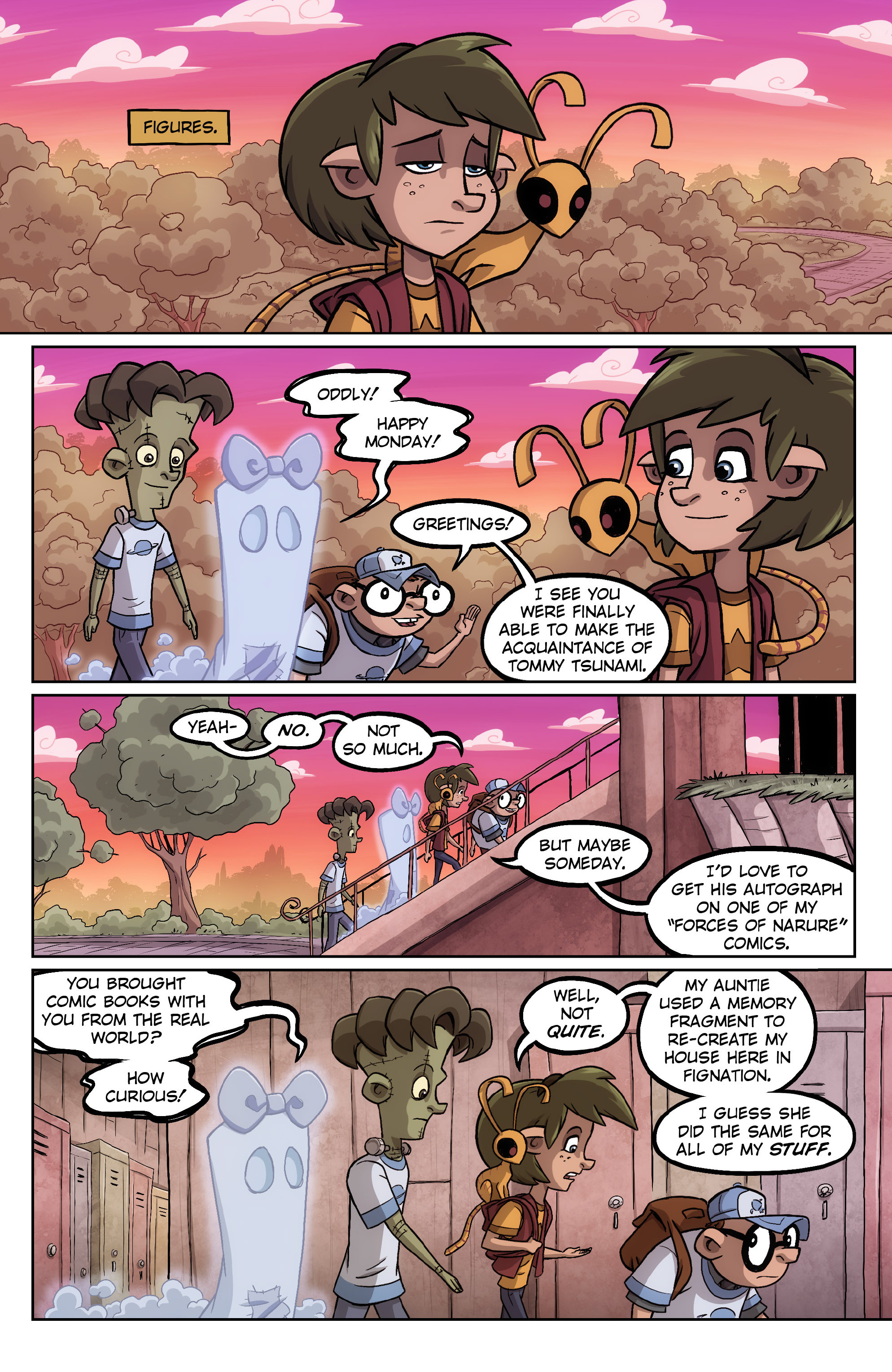 Read online Oddly Normal (2014) comic -  Issue #10 - 13
