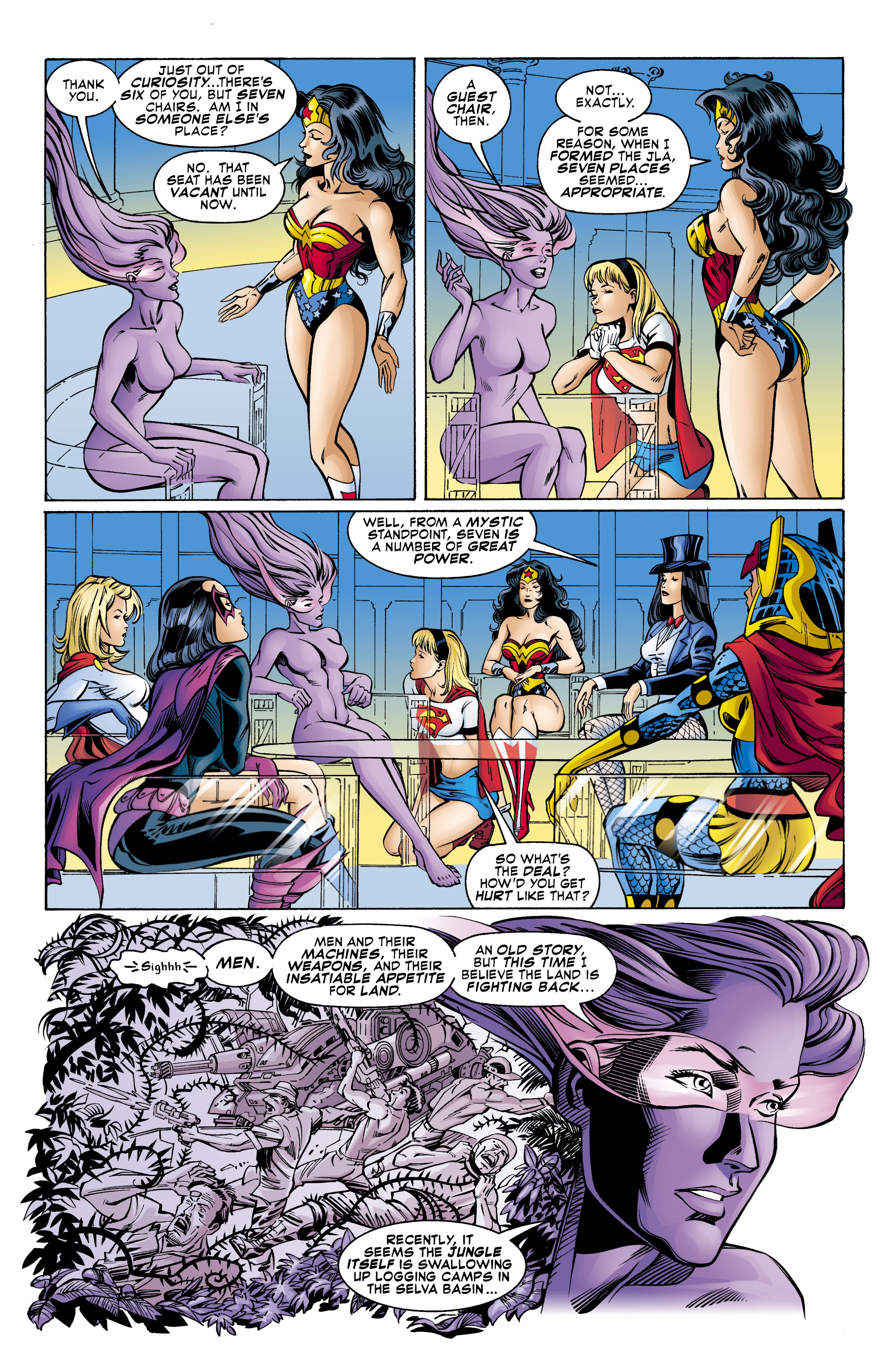 Read online Justice Leagues: Justice League of Amazons comic -  Issue # Full - 7