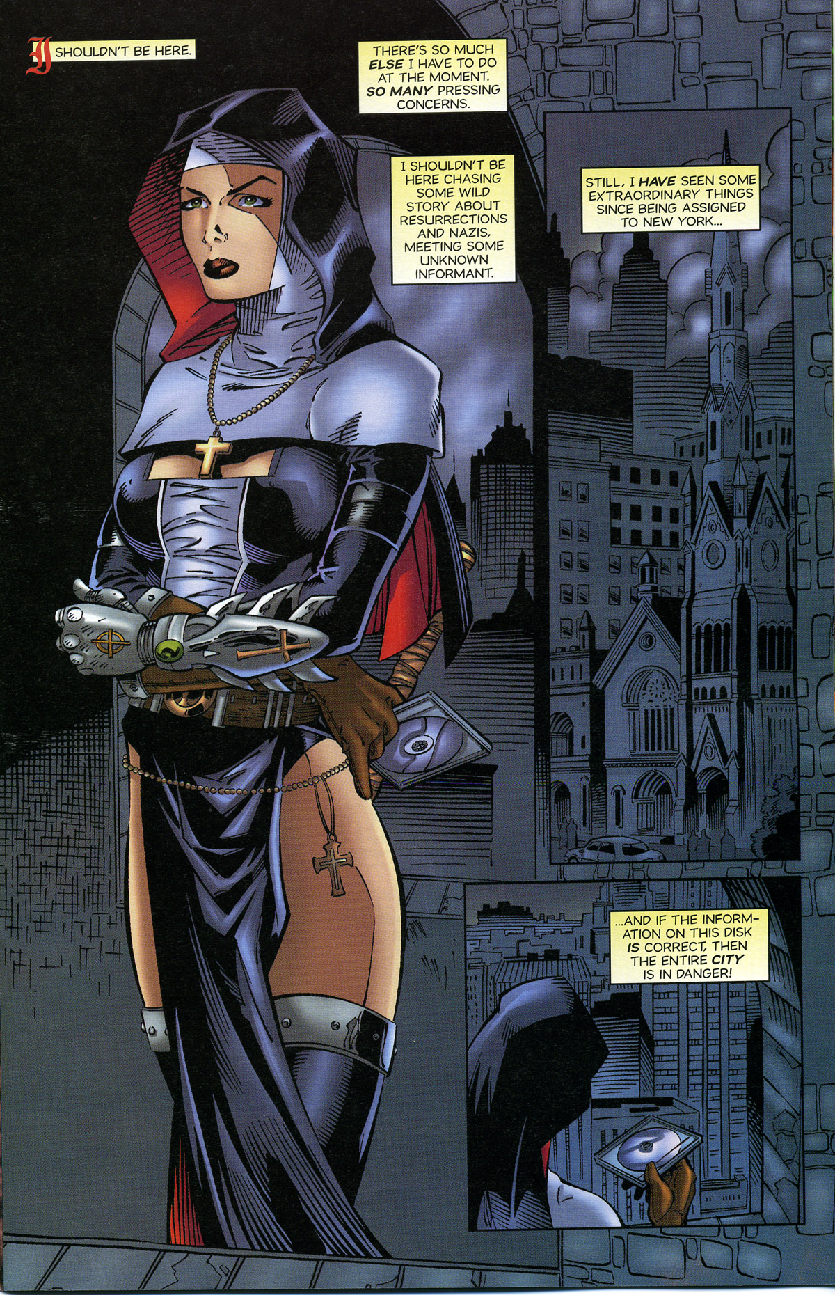 Read online Warrior Nun Areala Bolt Premium comic -  Issue # Full - 3