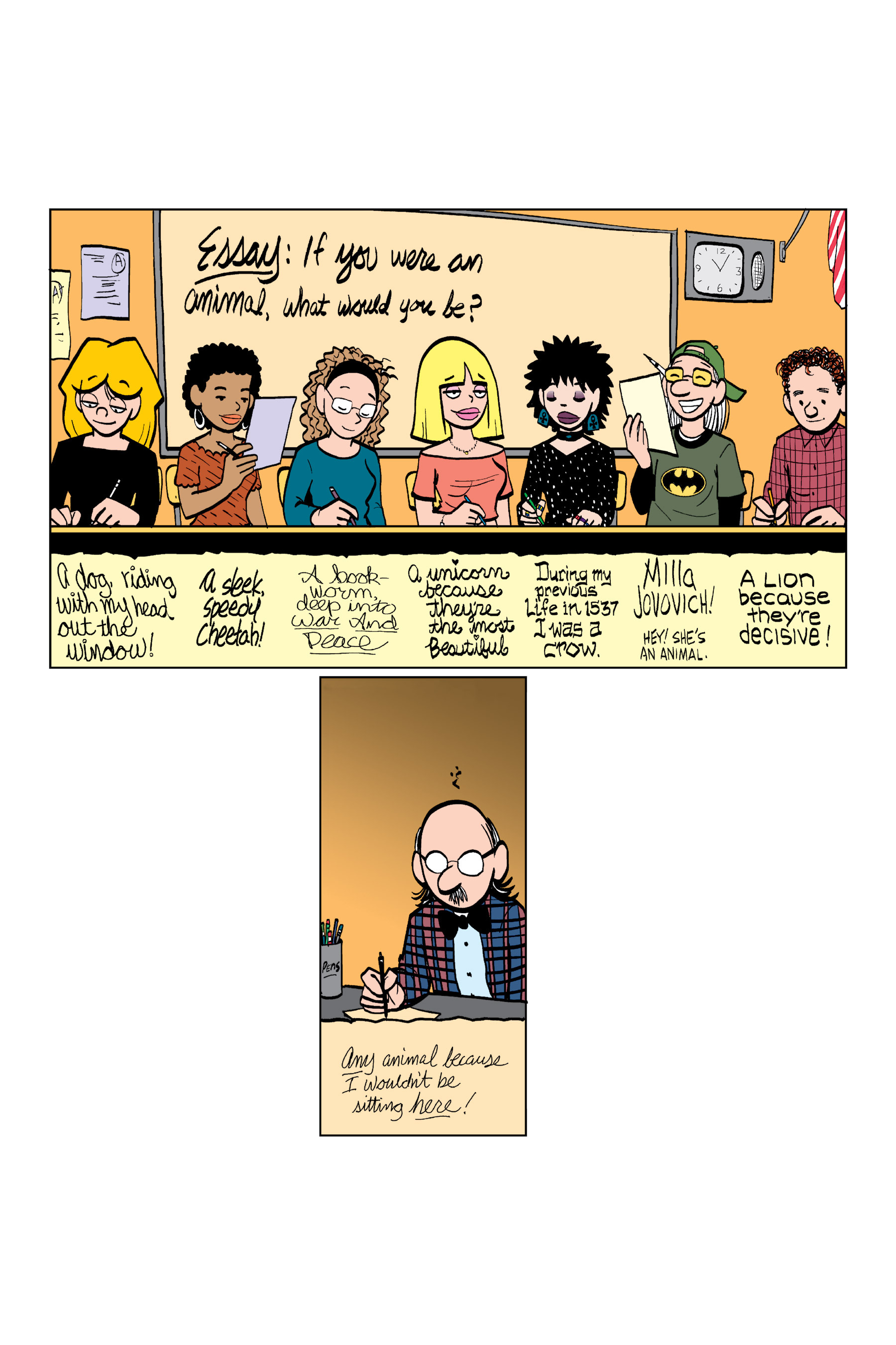 Read online Luann: Stress   Hormones = High School comic -  Issue # TPB - 15
