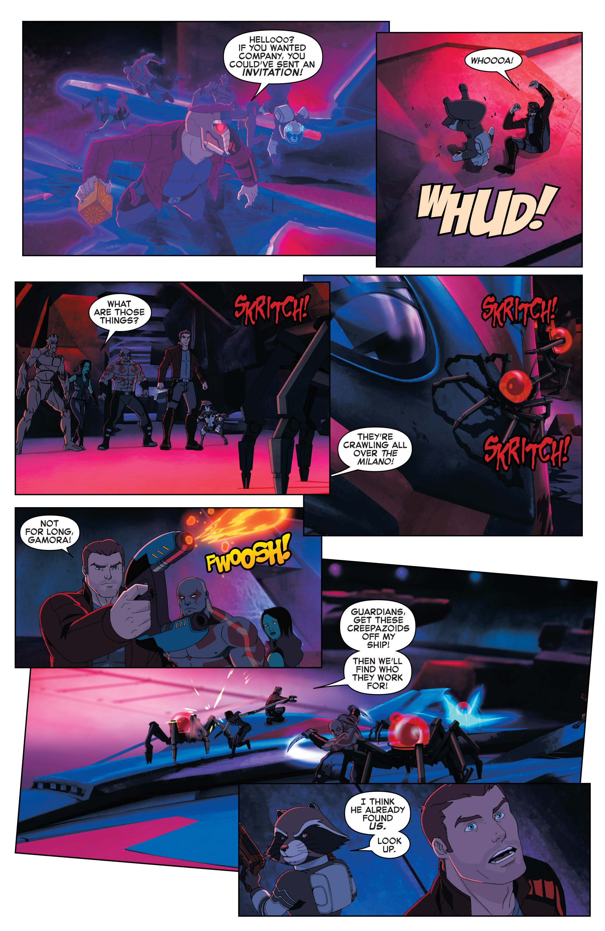 Read online Marvel Universe Guardians of the Galaxy [II] comic -  Issue #3 - 4