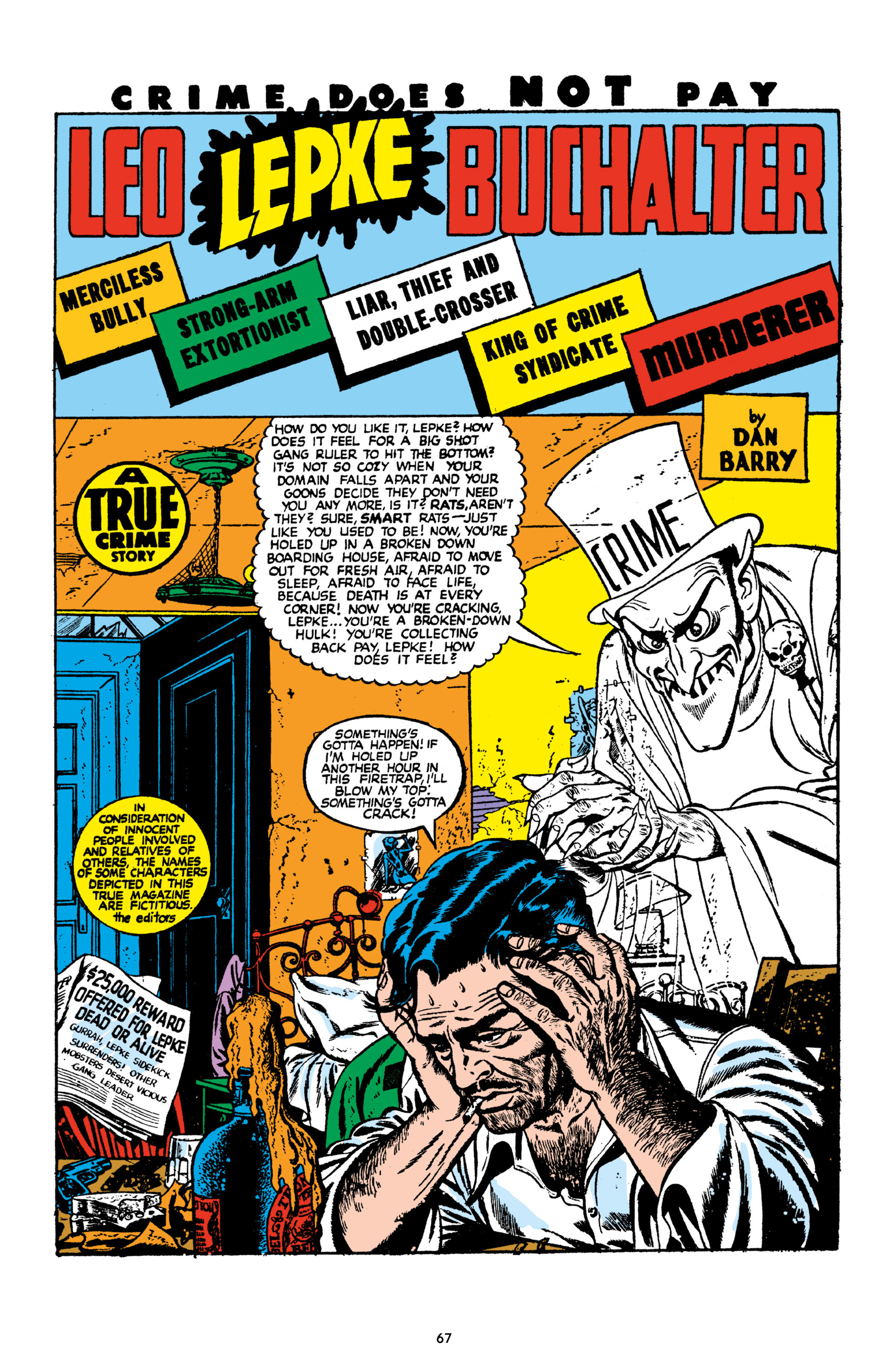 Read online Crime Does Not Pay Archives comic -  Issue # TPB 9 (Part 1) - 69