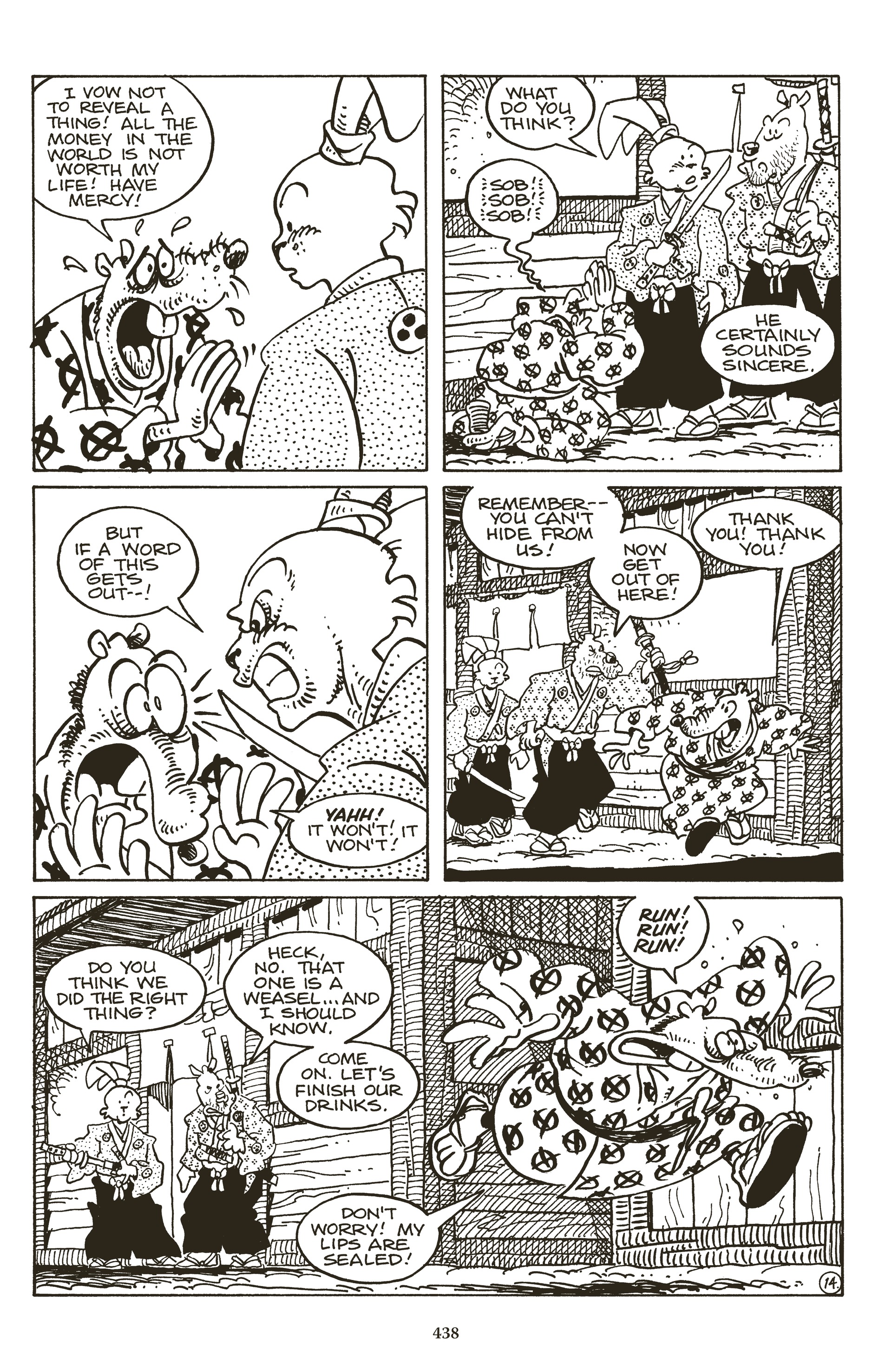 Read online The Usagi Yojimbo Saga (2021) comic -  Issue # TPB 3 (Part 5) - 33