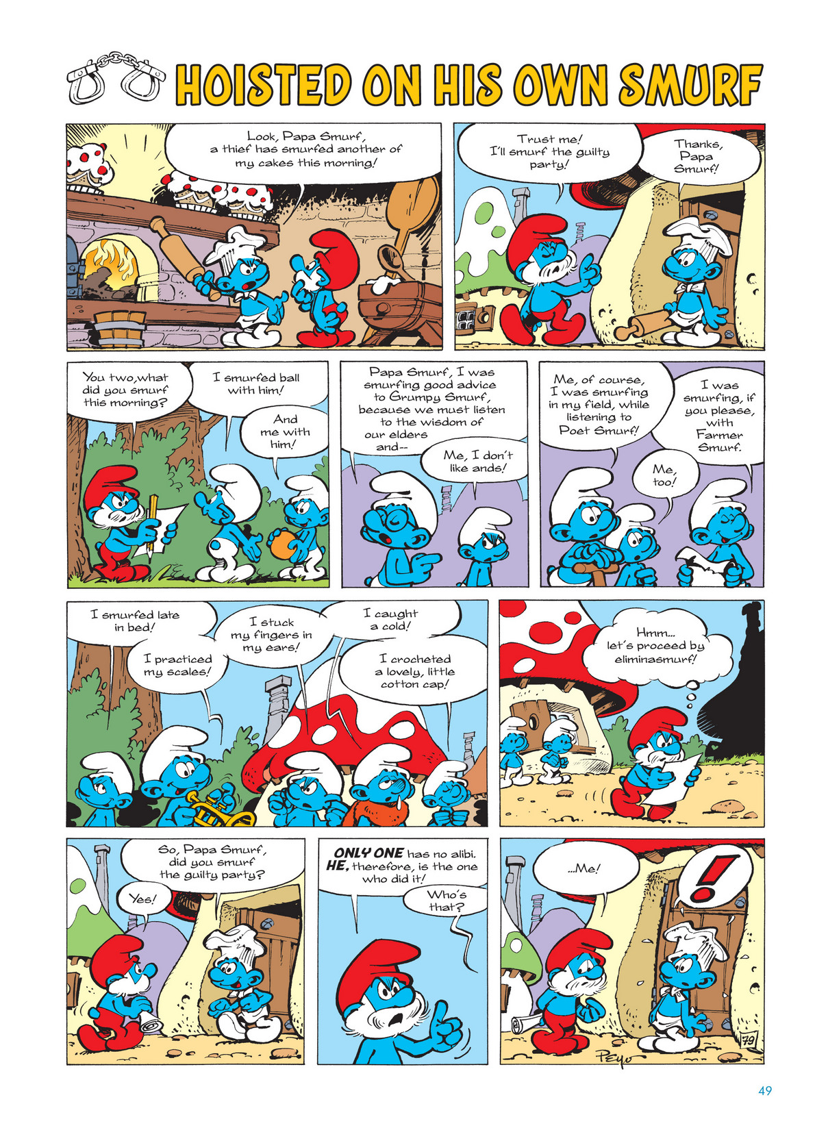 Read online The Smurfs comic -  Issue #10 - 50