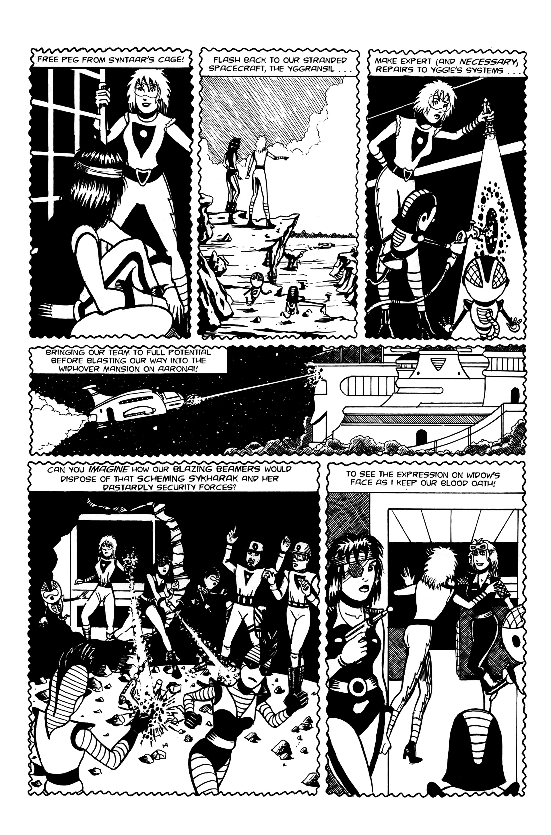 Read online Strange Attractors (1993) comic -  Issue #6 - 21