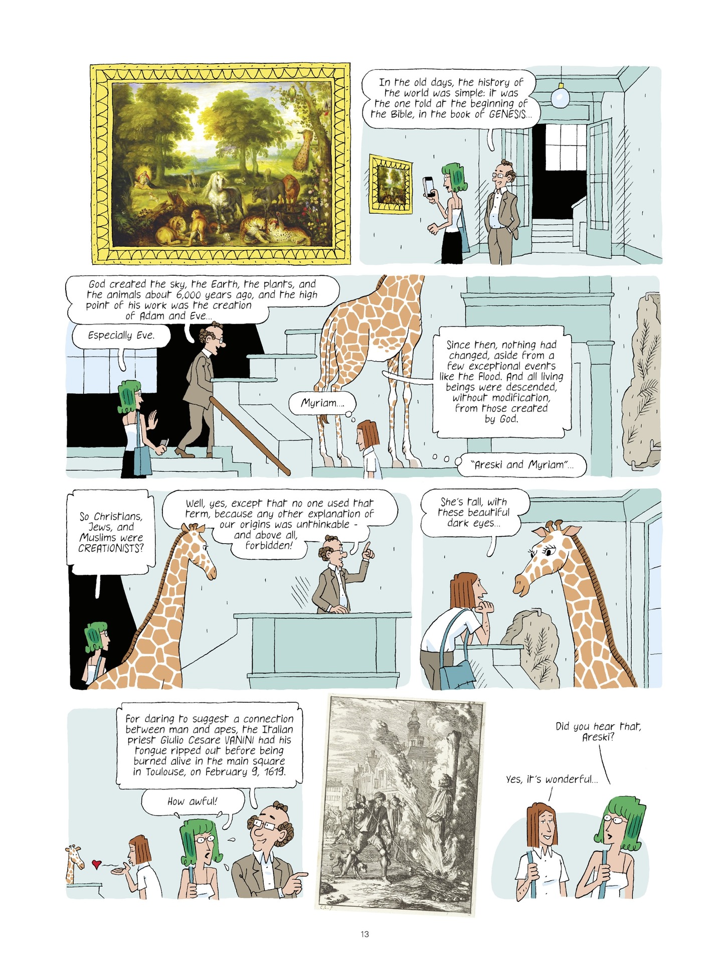 Read online Evolution, Darwin, God, and the Horse-People comic -  Issue # TPB - 12
