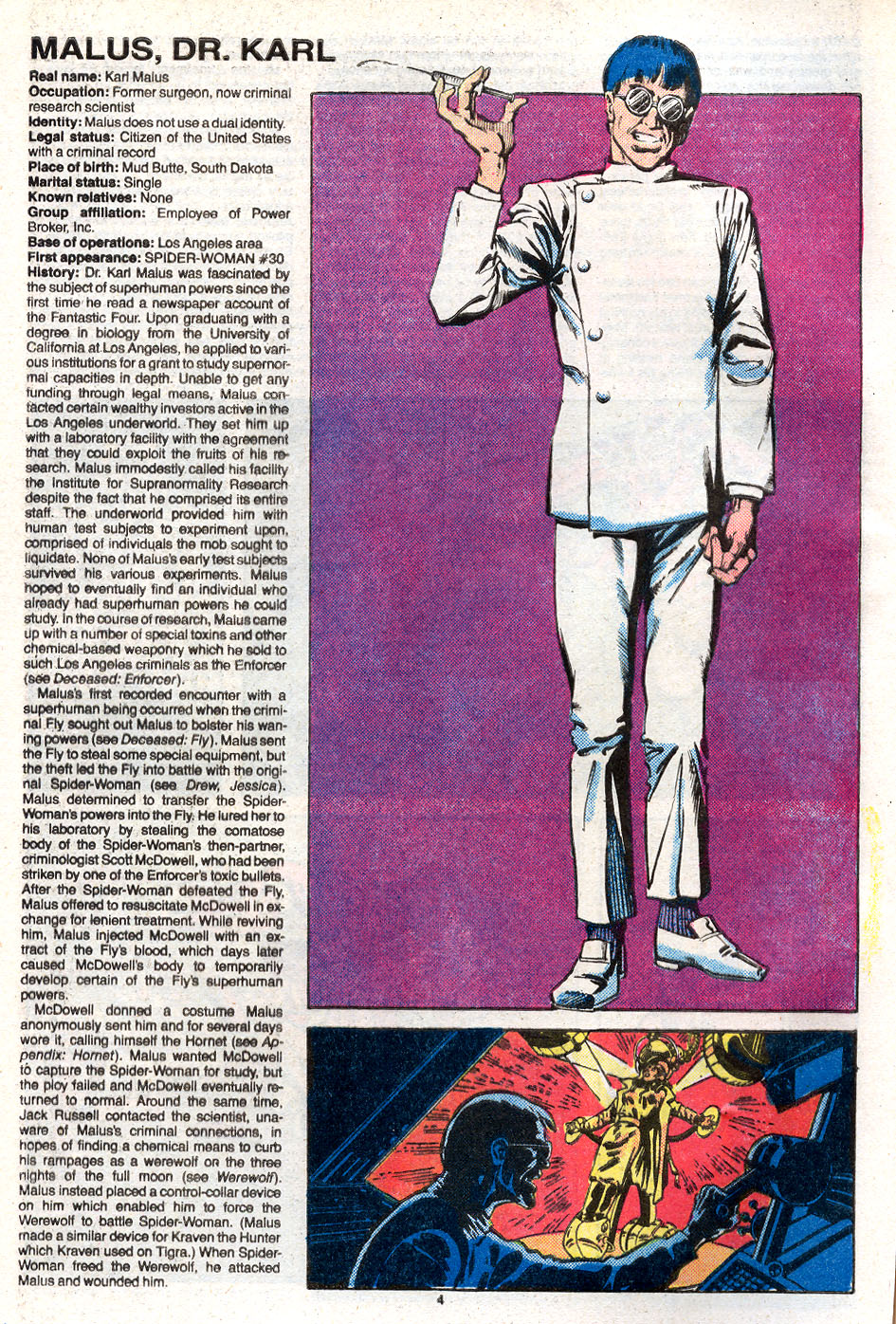 Read online The Official Handbook of the Marvel Universe Deluxe Edition comic -  Issue #8 - 6